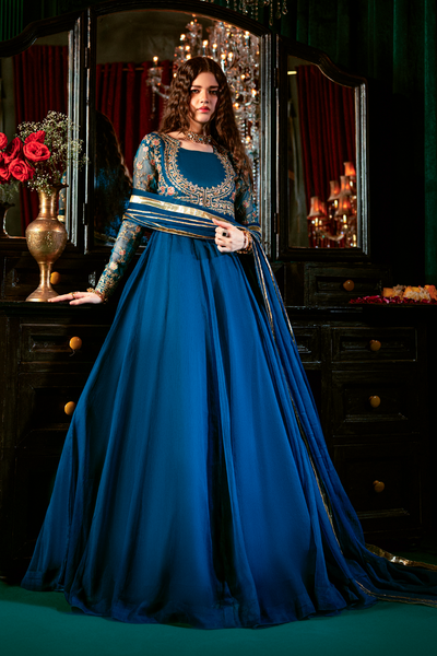 Hania & Umaimaz | Festive Collection | Mona -  Hania & Umaima  - Original Designer Dress - House of Maryam