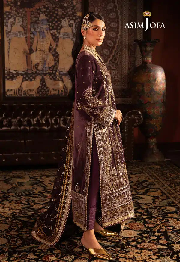 Asim Jofa | Makhmal Wedding Velvet 23 | AJMM-06