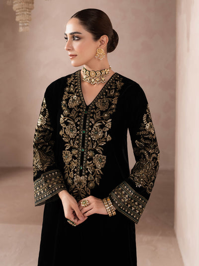 Lime Light | Velvet Pret | V-06 -  Lime Light Ladies Clothes - Original Designer Dress - House of Maryam