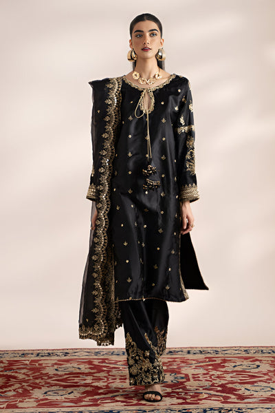 Charizma | Festive Pret | STM23-02 BLACK -  Charizma Ready to Wear - Original Designer Dress - House of Maryam
