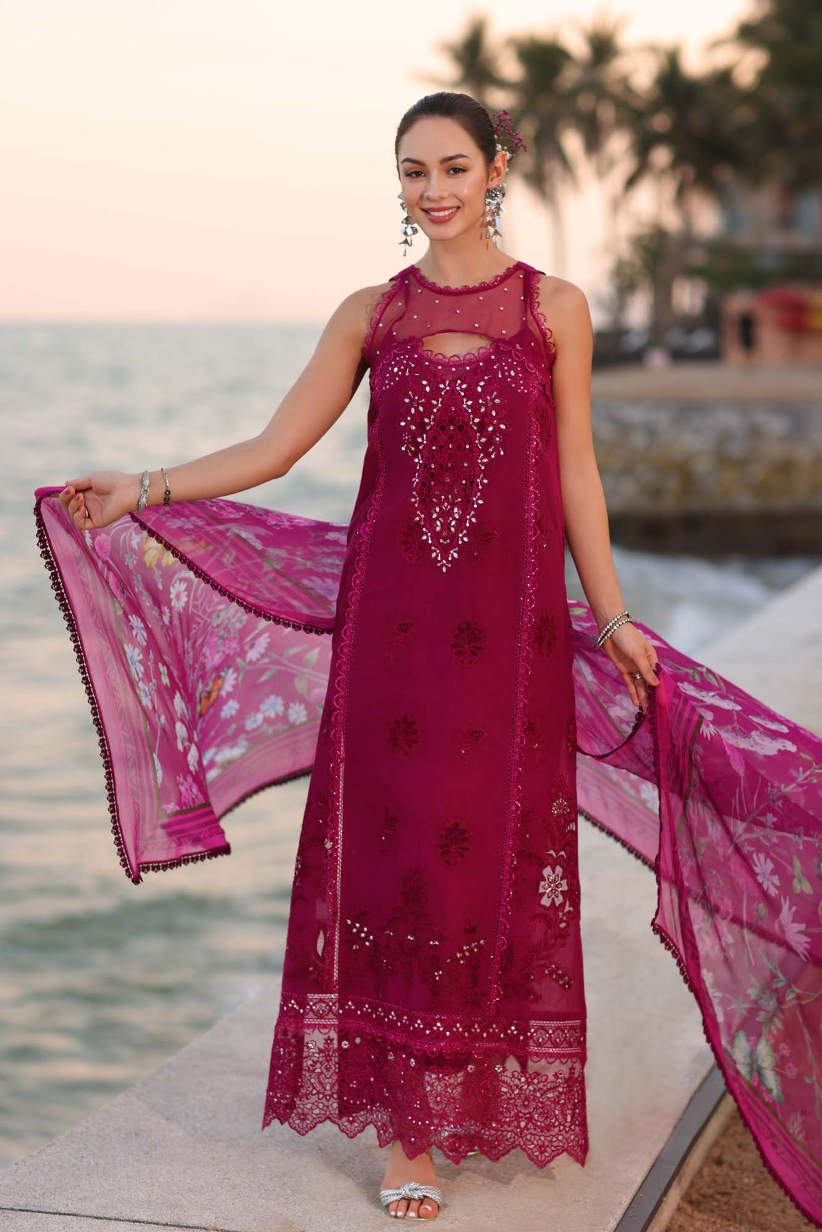 Noor by Saadia Asad | Eid Luxury Laserkari 25 | D9-A -  Noor by Saadia Asad Ladies Clothes - Original Designer Dress - House of Maryam