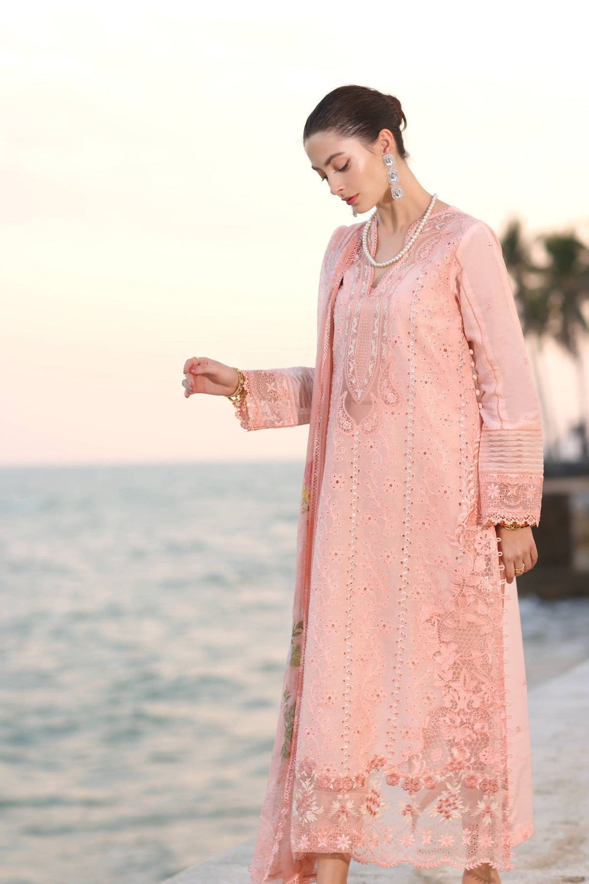 Noor by Saadia Asad | Eid Luxury Laserkari 25 | D3-B -  Noor by Saadia Asad Ladies Clothes - Original Designer Dress - House of Maryam