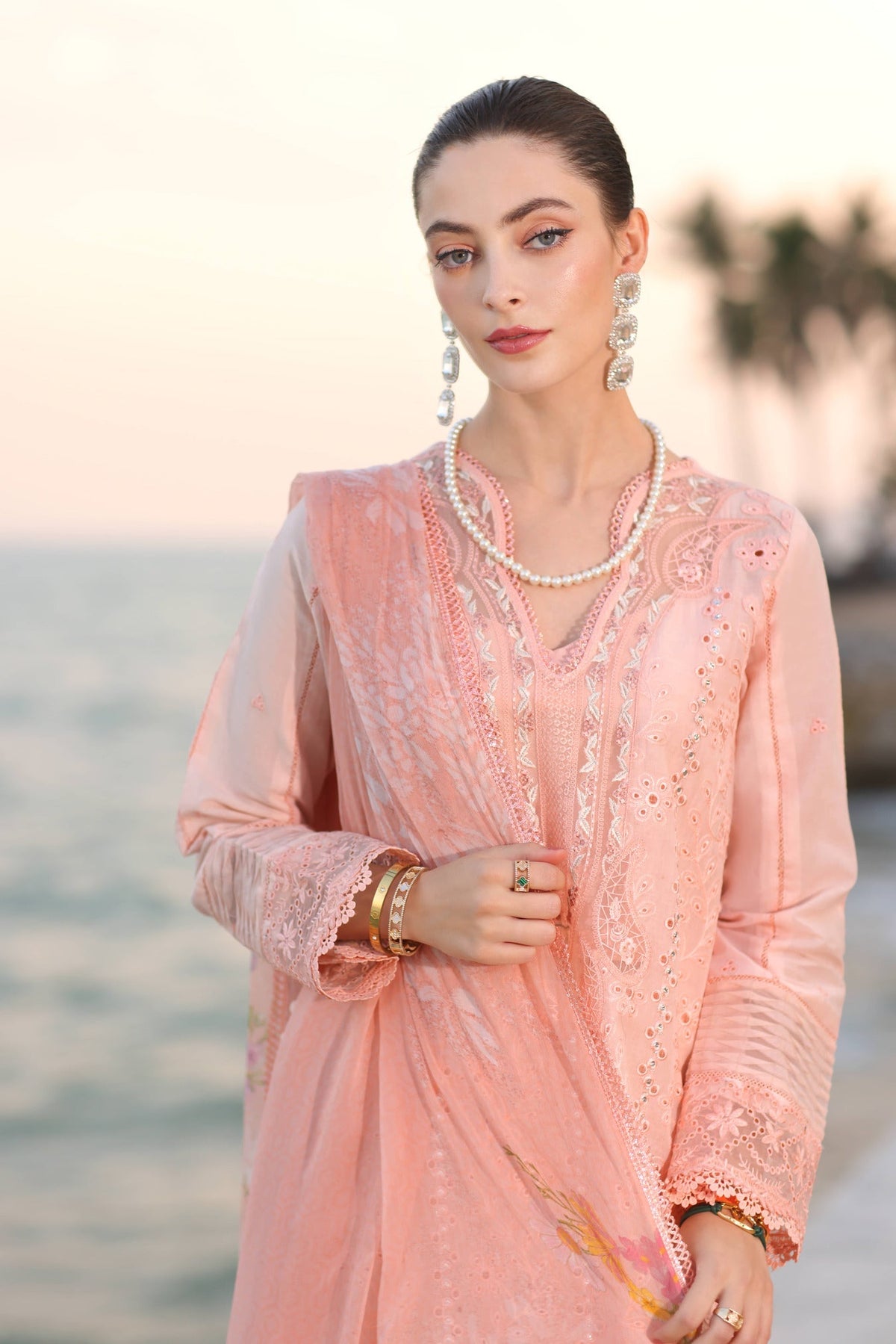 Noor by Saadia Asad | Eid Luxury Laserkari 25 | D3-B -  Noor by Saadia Asad Ladies Clothes - Original Designer Dress - House of Maryam