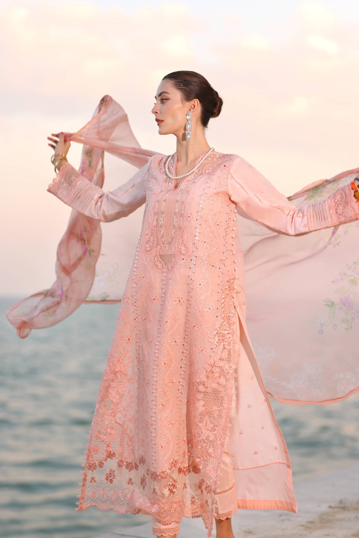Noor by Saadia Asad | Eid Luxury Laserkari 25 | D3-B -  Noor by Saadia Asad Ladies Clothes - Original Designer Dress - House of Maryam