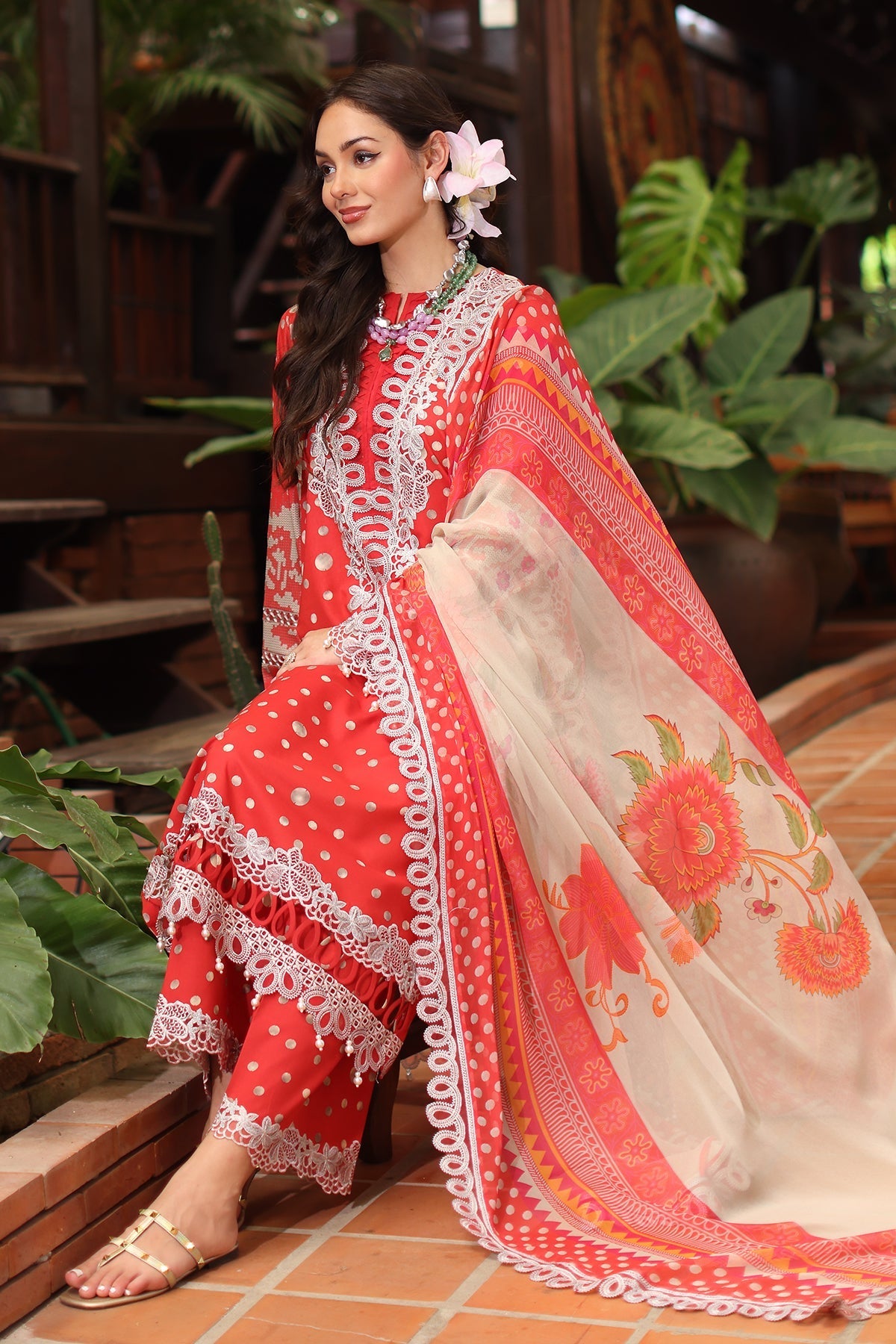 Charizma | Aniq Lawn | AN5-12, image 5