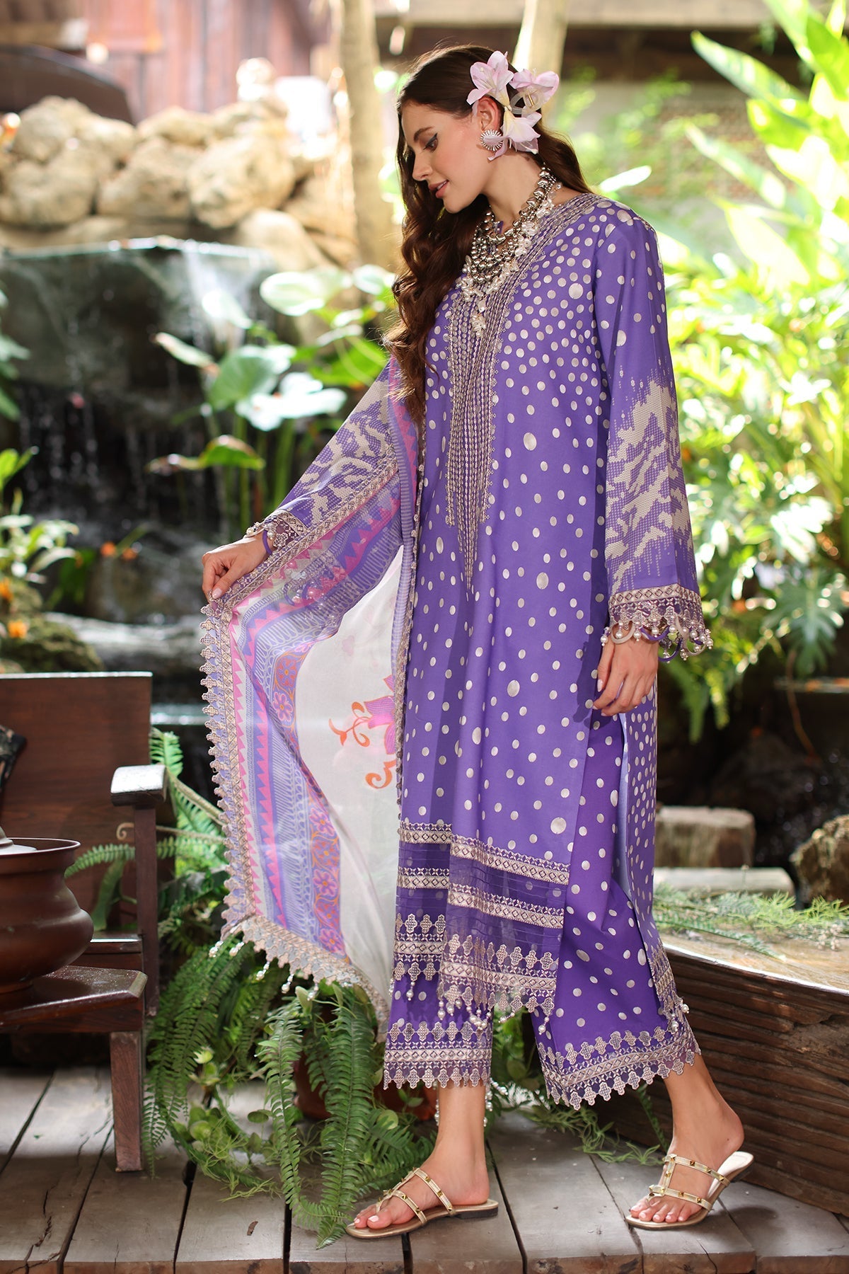 Charizma | Aniq Lawn | AN5-11, image 3