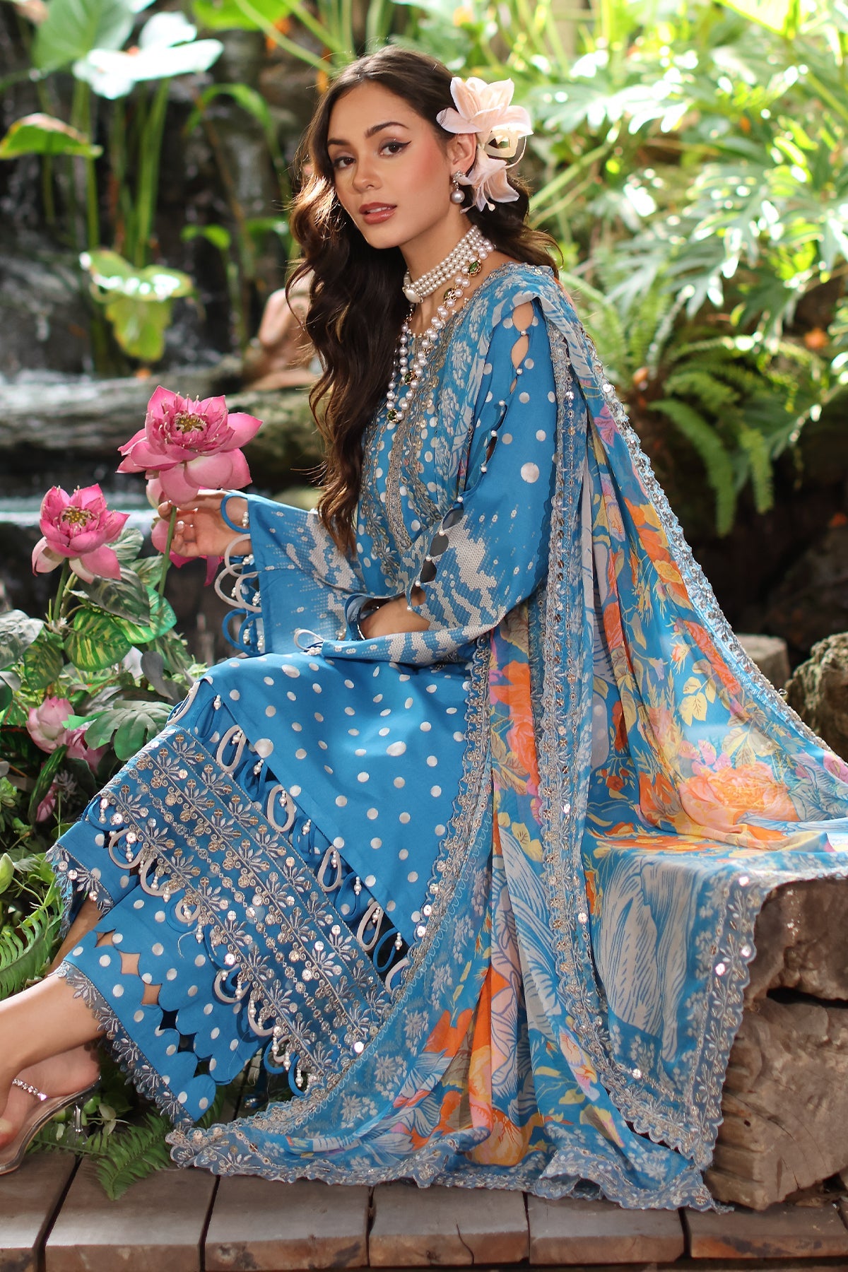 Charizma | Aniq Lawn |  AN5-15, image 6