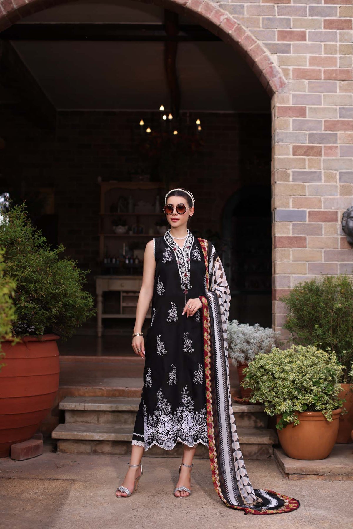 Noor by Saadia Asad | Eid Luxe Printkari 24 | D6 -  Noor by Saadia Asad Luxury - Original Designer Dress - House of Maryam