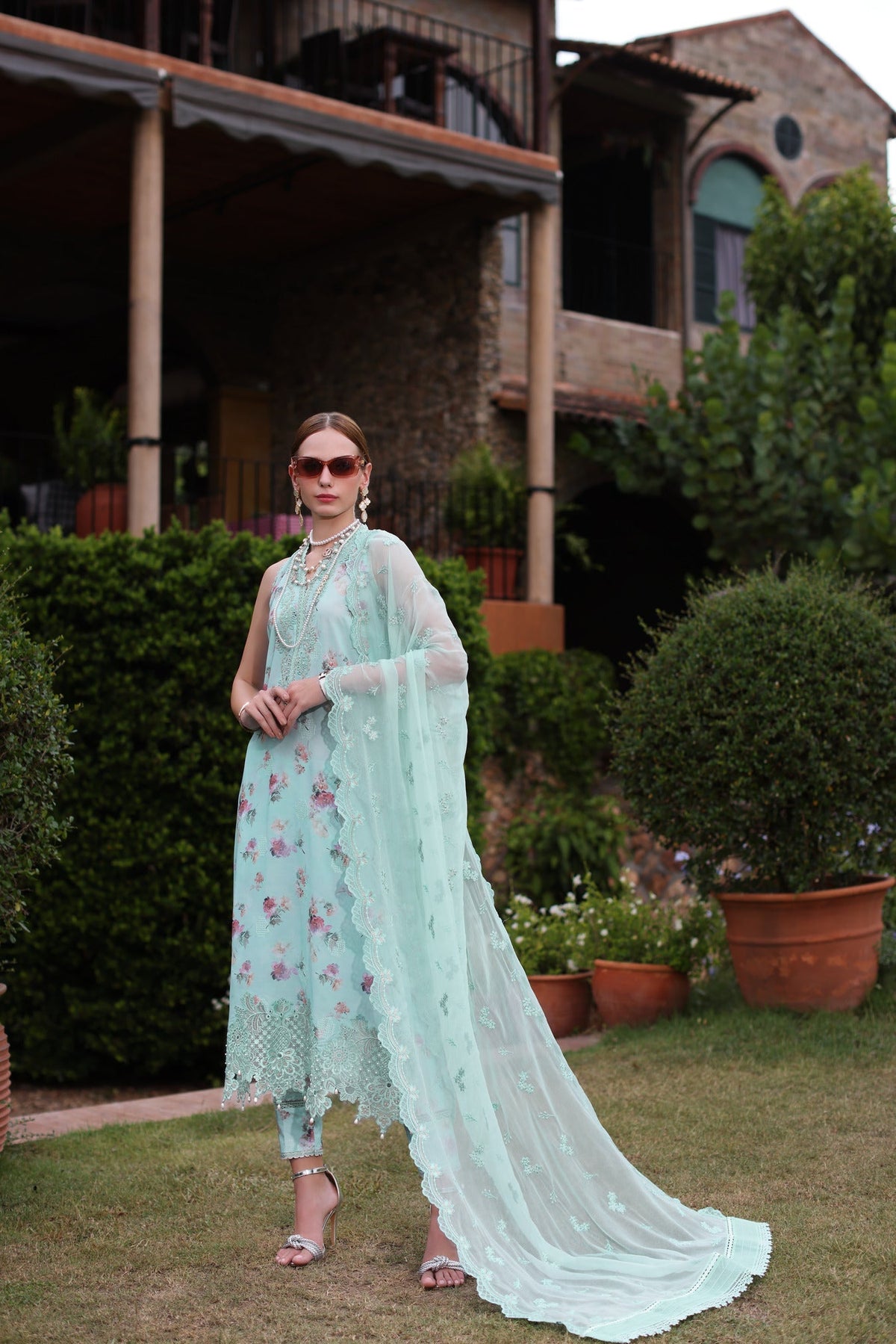 Noor by Saadia Asad | Eid Luxe Printkari 24 | D5 -  Noor by Saadia Asad Luxury - Original Designer Dress - House of Maryam