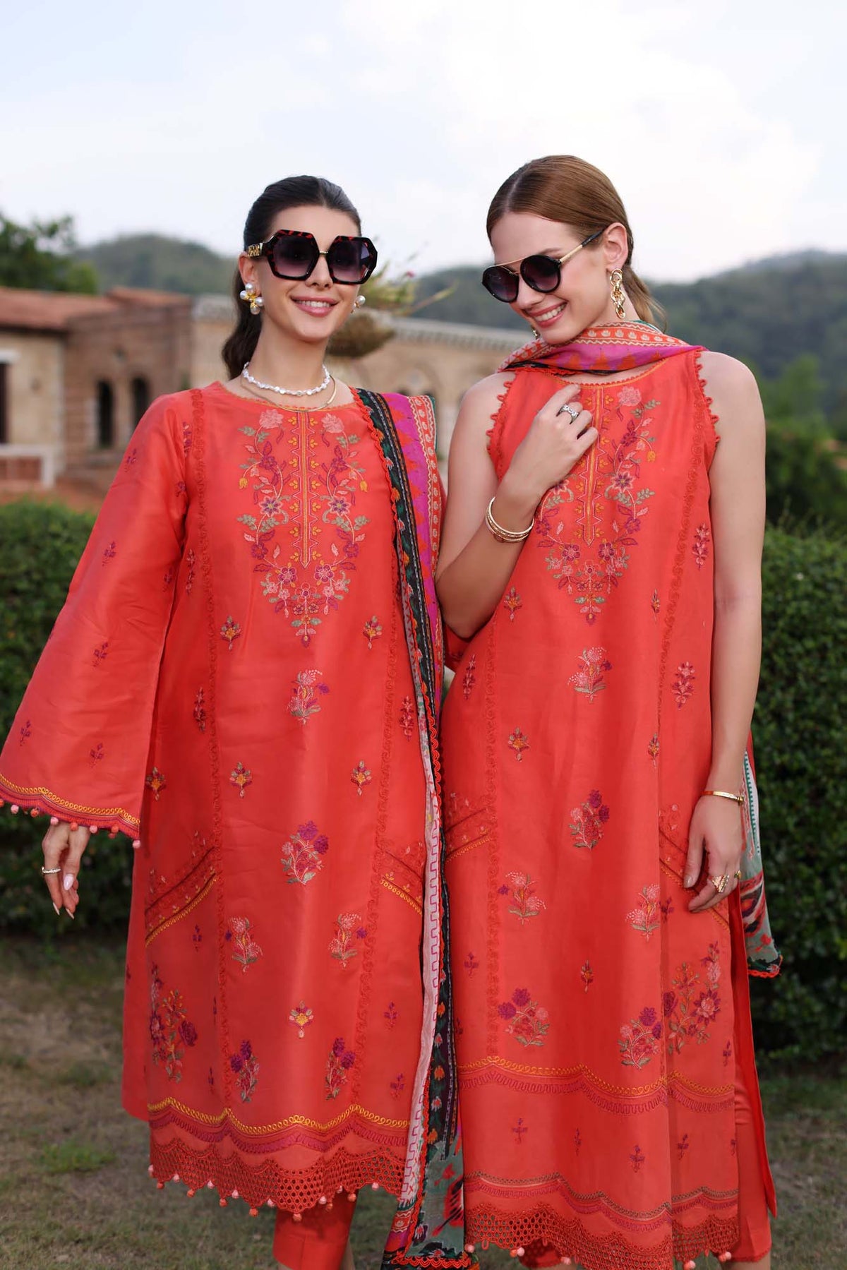 Noor by Saadia Asad | Eid Luxe Printkari 24 | D3 -  Noor by Saadia Asad Luxury - Original Designer Dress - House of Maryam