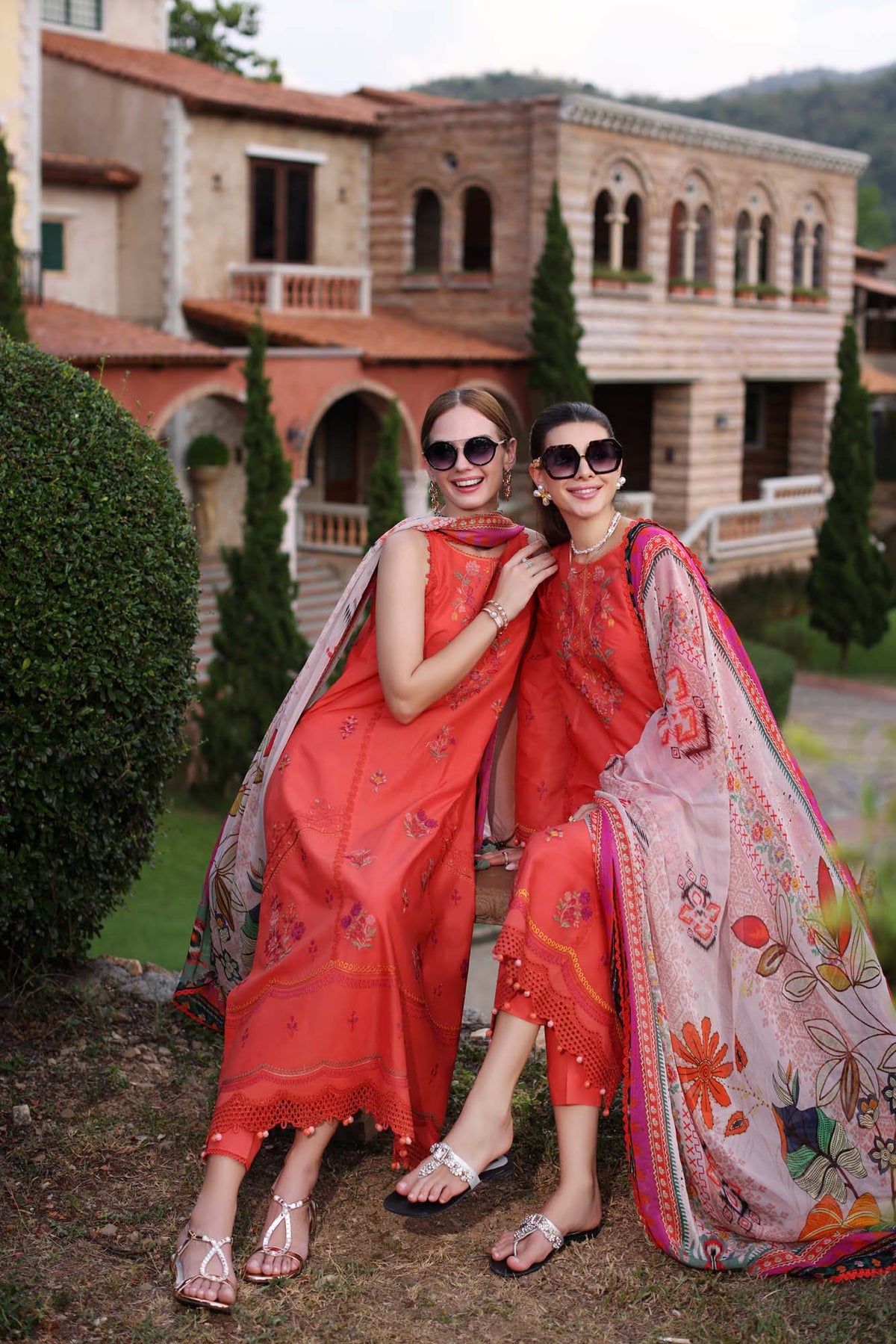 Noor by Saadia Asad | Eid Luxe Printkari 24 | D3 -  Noor by Saadia Asad Luxury - Original Designer Dress - House of Maryam
