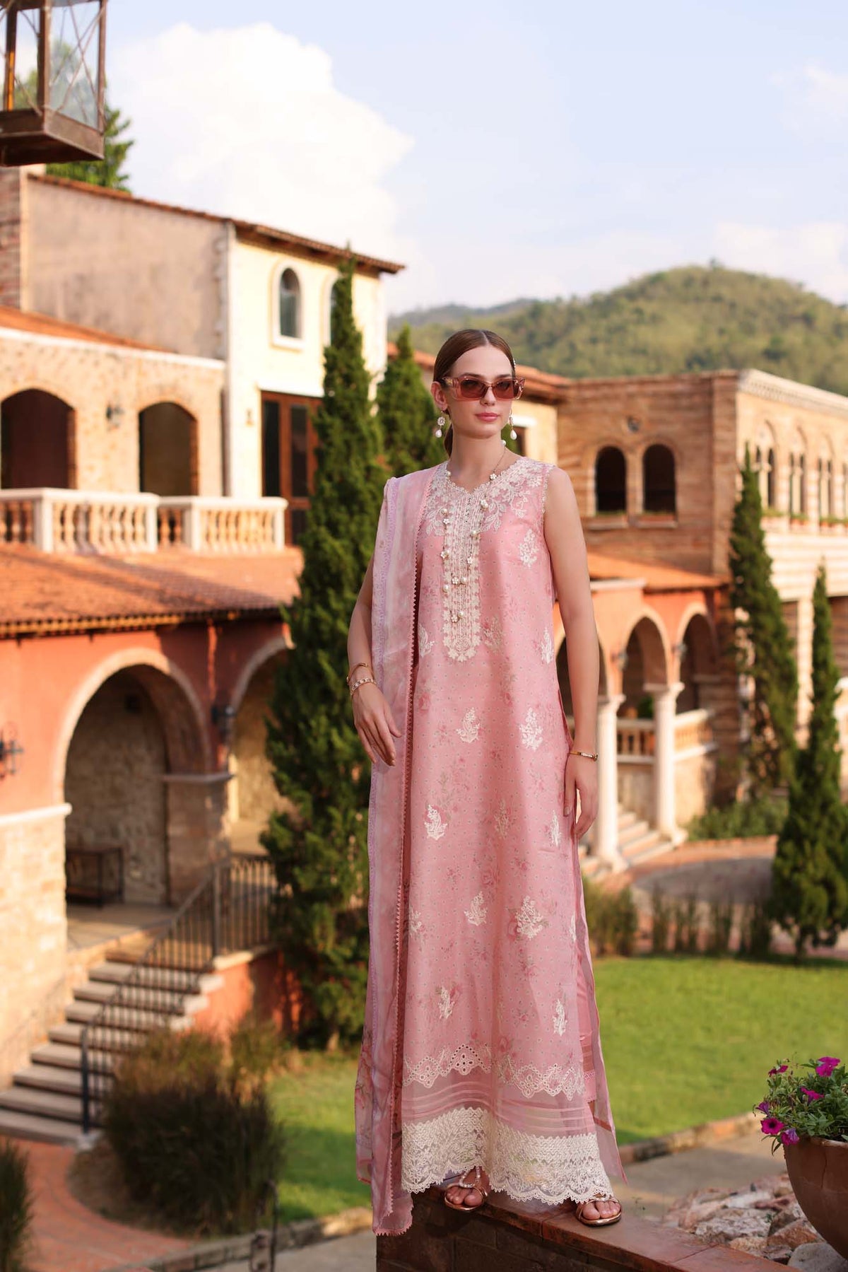 Noor by Saadia Asad | Eid Luxe Printkari 24 | D7 -  Noor by Saadia Asad Luxury - Original Designer Dress - House of Maryam