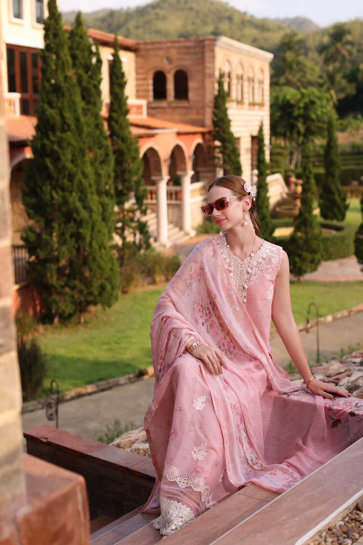 Noor by Saadia Asad | Eid Luxe Printkari 24 | D7 -  Noor by Saadia Asad Luxury - Original Designer Dress - House of Maryam