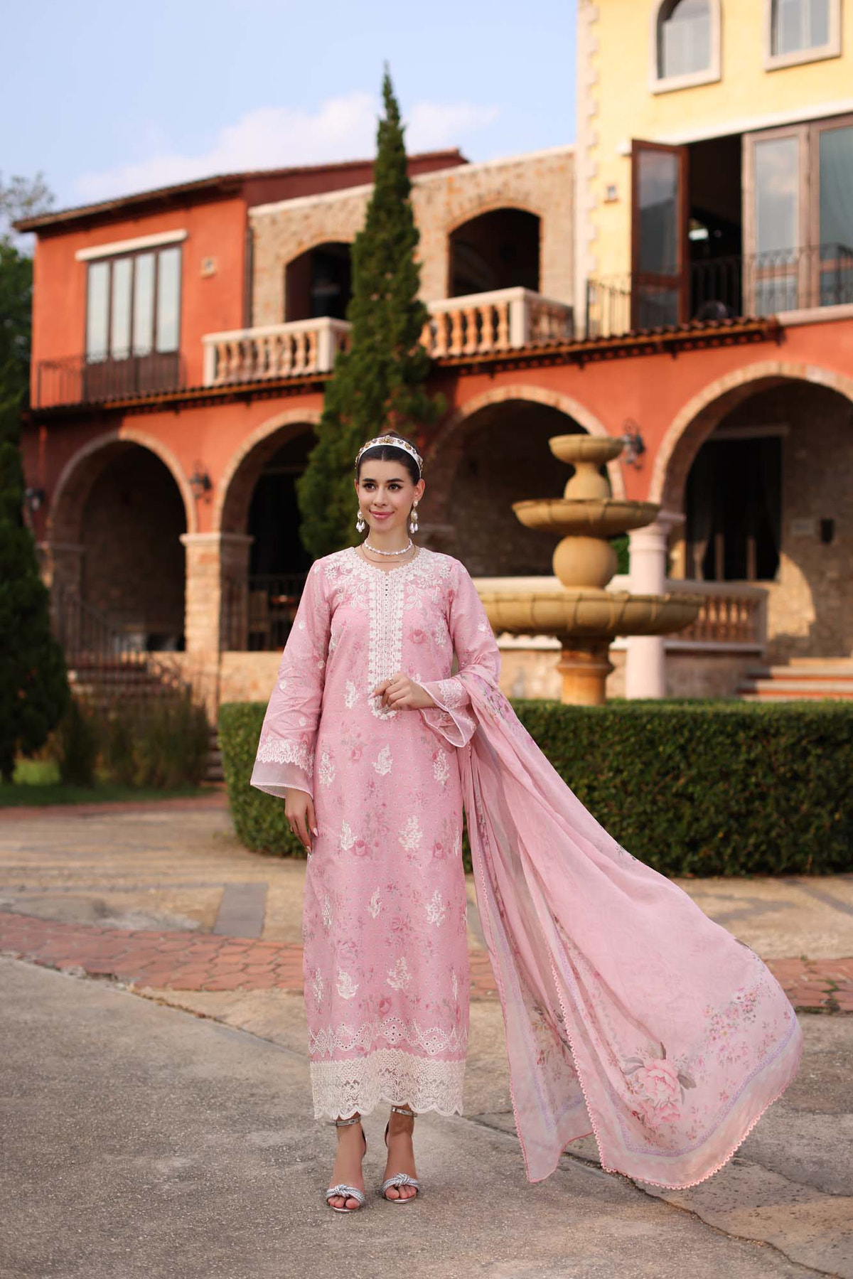 Noor by Saadia Asad | Eid Luxe Printkari 24 | D7 -  Noor by Saadia Asad Luxury - Original Designer Dress - House of Maryam