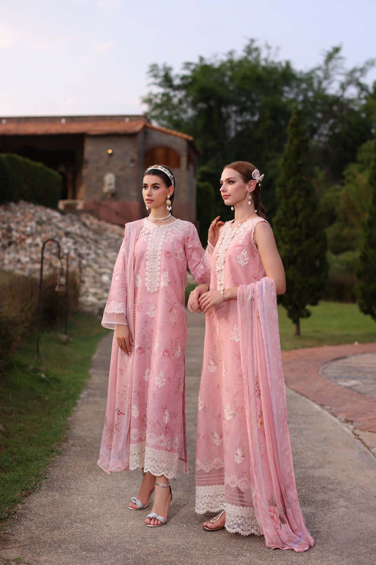 Noor by Saadia Asad | Eid Luxe Printkari 24 | D7 -  Noor by Saadia Asad Luxury - Original Designer Dress - House of Maryam