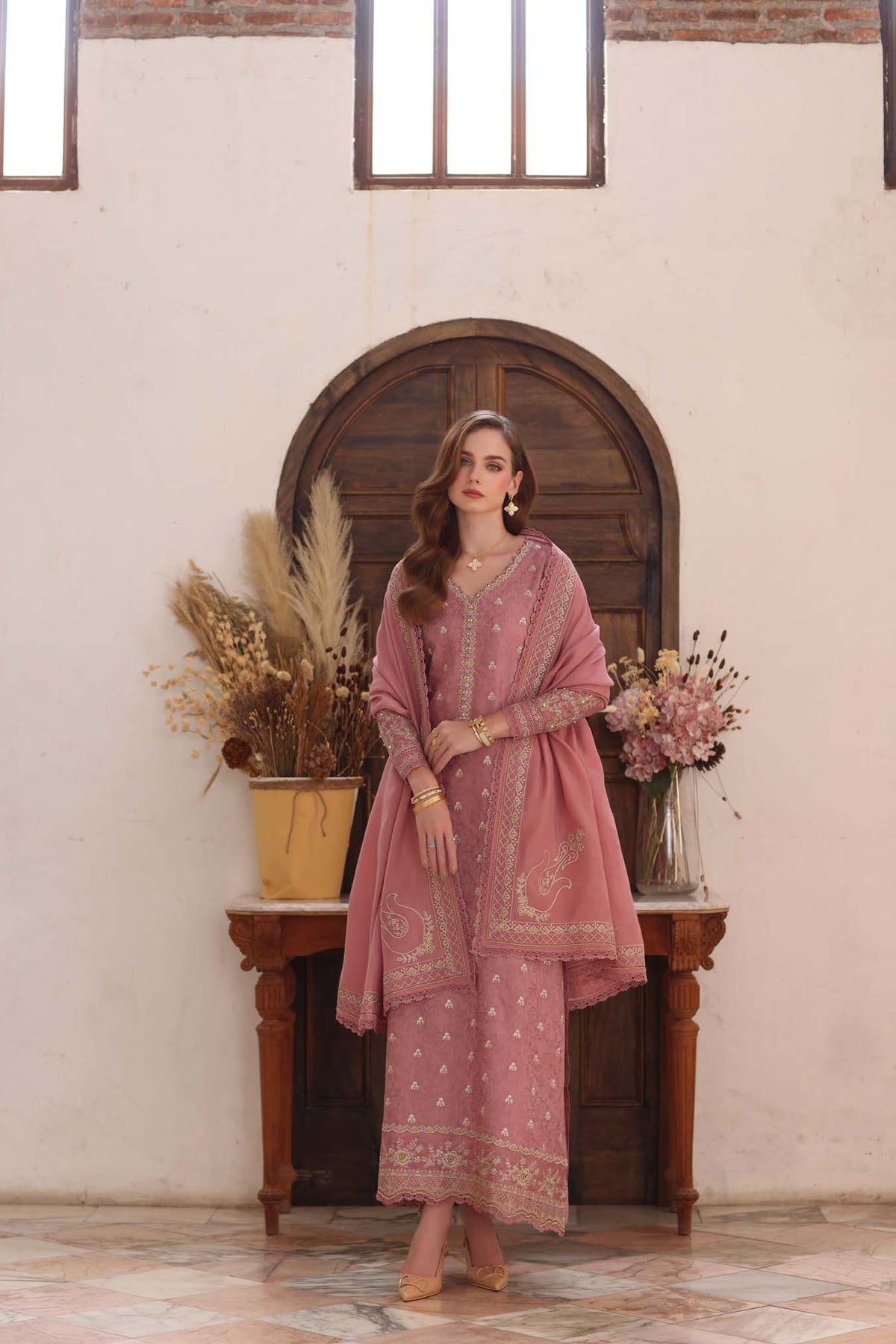 Noor by Saadia Asad | Winter Pashmina 25 | Aveline-3