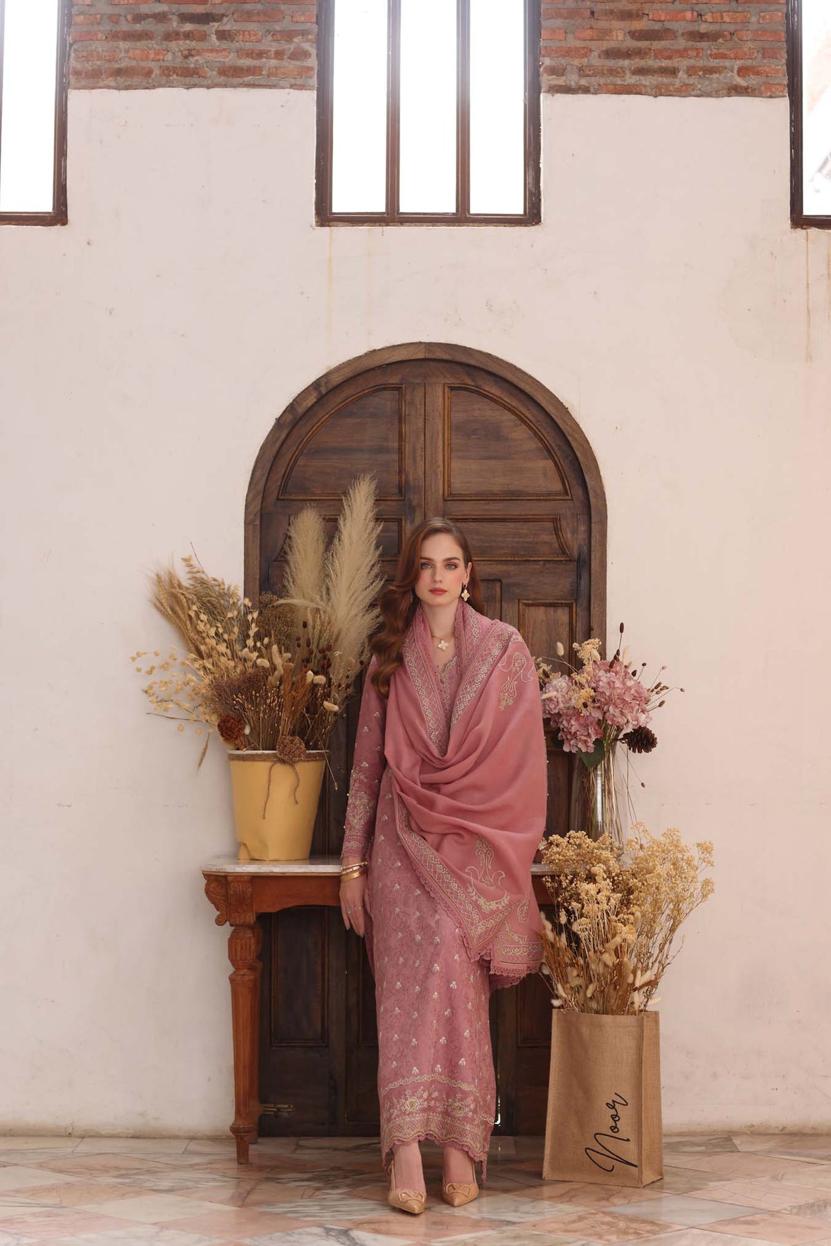 Noor by Saadia Asad | Winter Pashmina 25 | Aveline-5