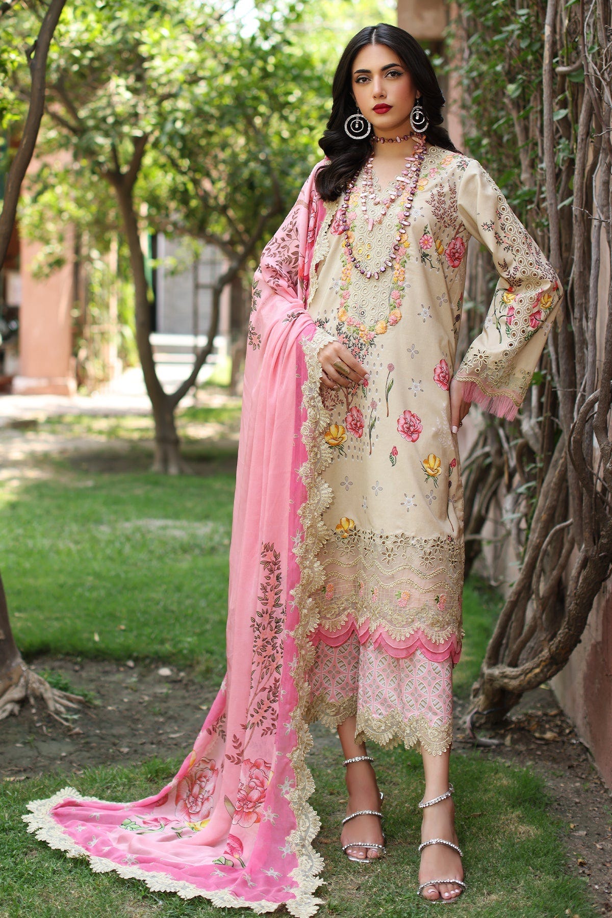 Charizma | Combination 25 | CCS-4-19 -  Charizma Ladies Clothes - Original Designer Dress - House of Maryam