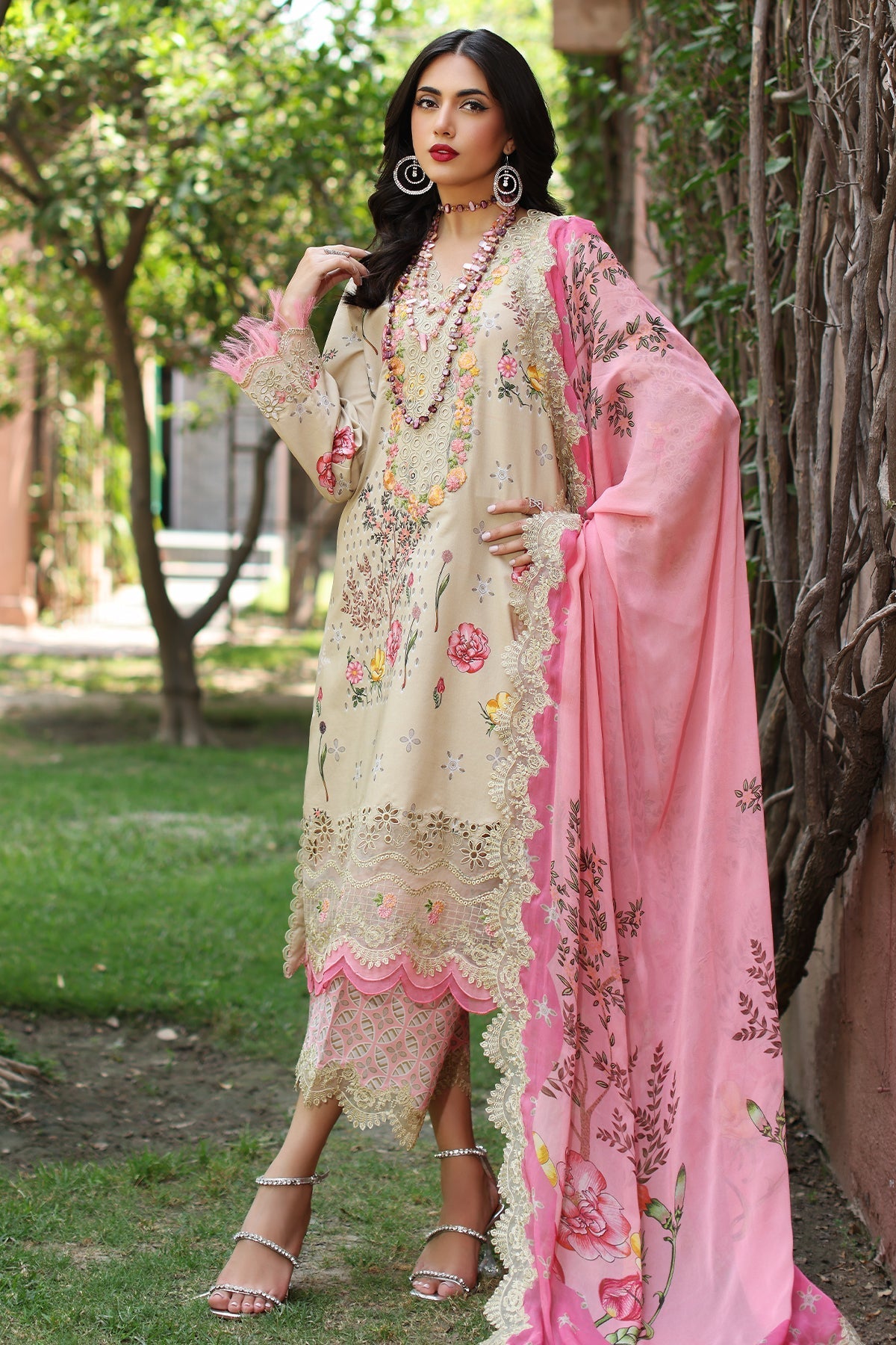 Charizma | Combination 25 | CCS-4-19 -  Charizma Ladies Clothes - Original Designer Dress - House of Maryam