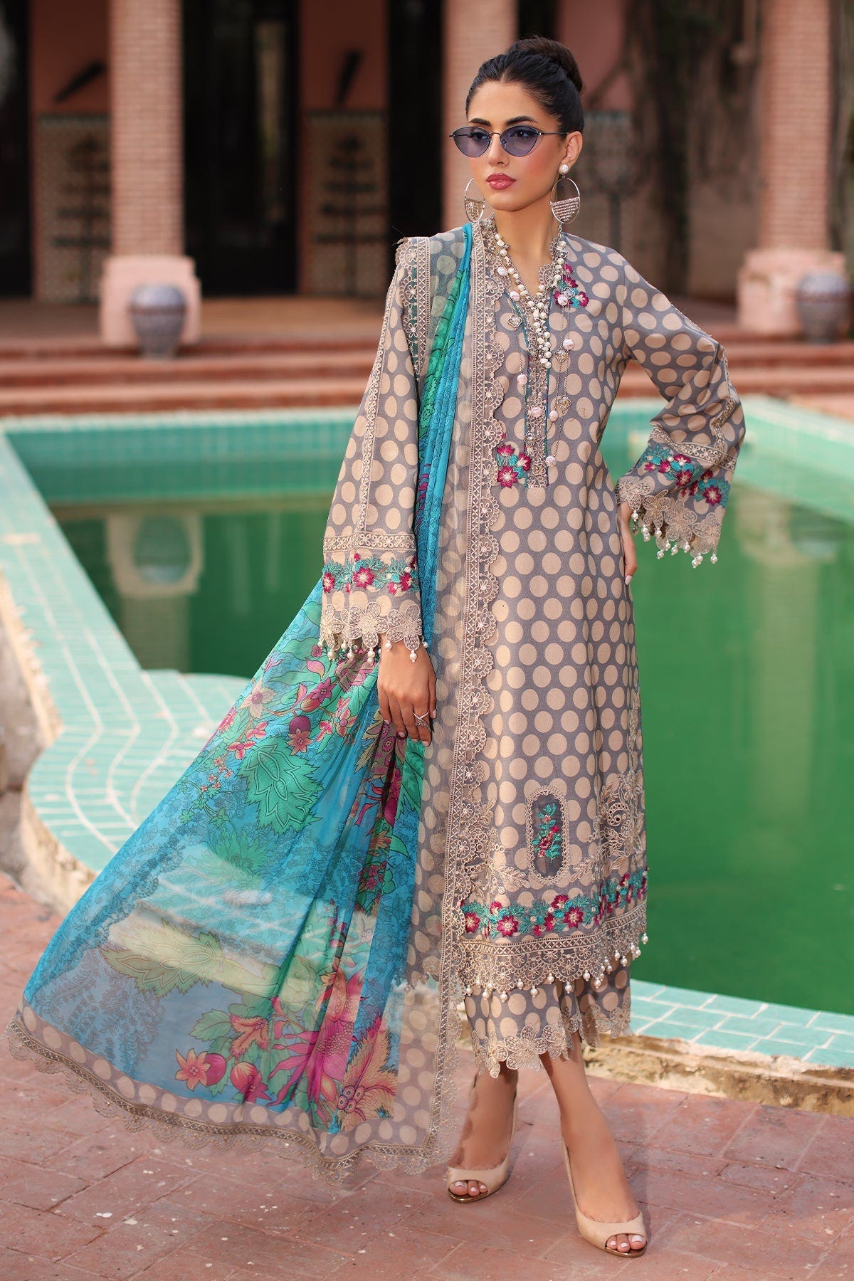 Charizma | Combination 25 | CCS-4-22 -  Charizma Ladies Clothes - Original Designer Dress - House of Maryam