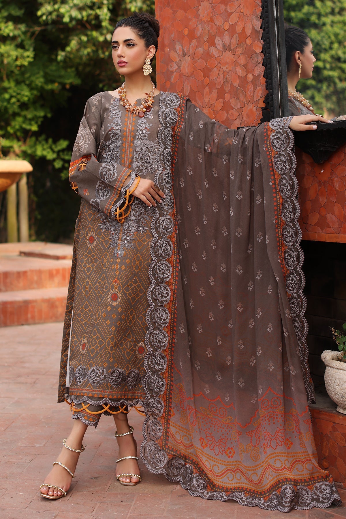 Charizma | Combination 25 | CCS-4-27 -  Charizma Ladies Clothes - Original Designer Dress - House of Maryam