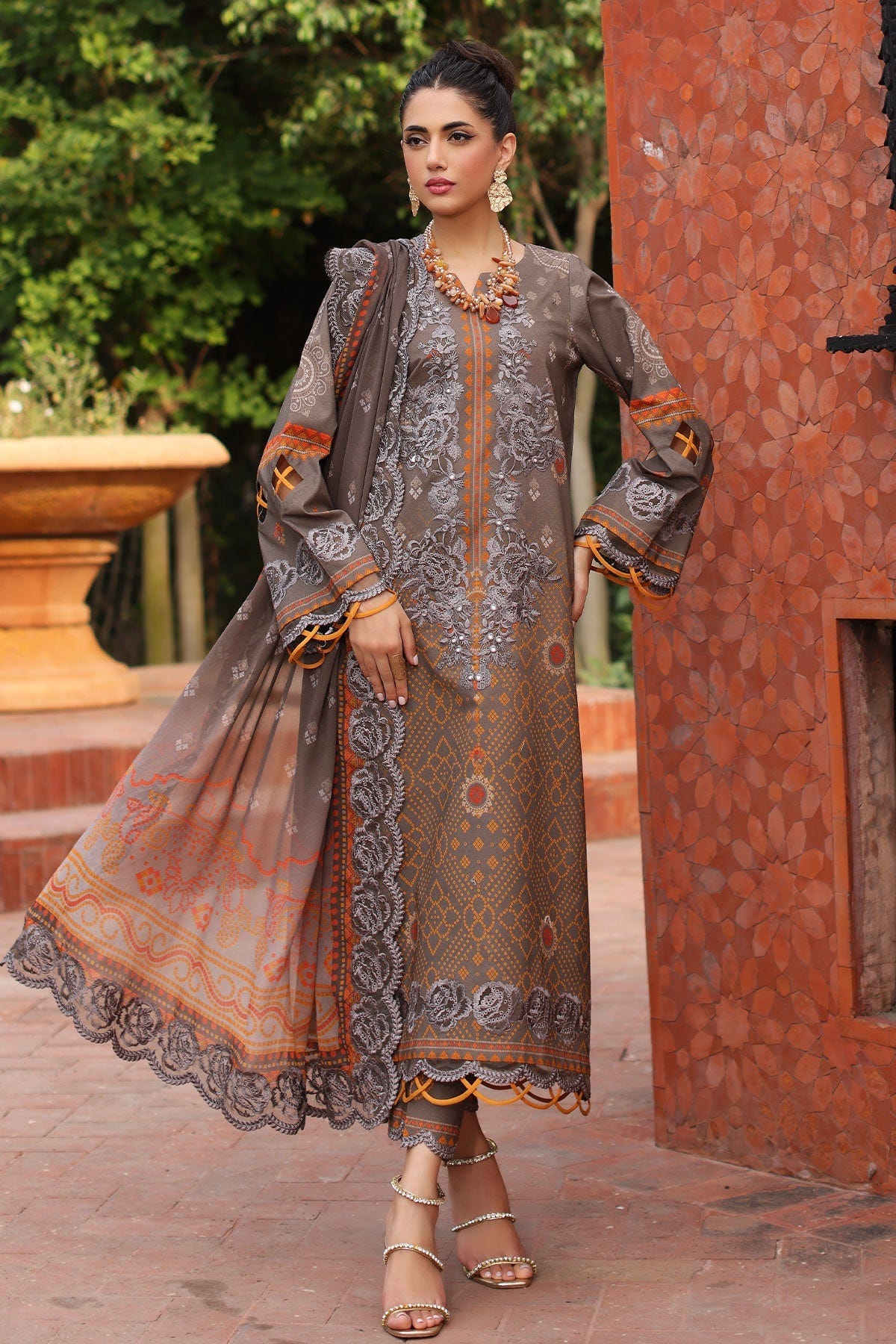 Charizma | Combination 25 | CCS-4-27 -  Charizma Ladies Clothes - Original Designer Dress - House of Maryam