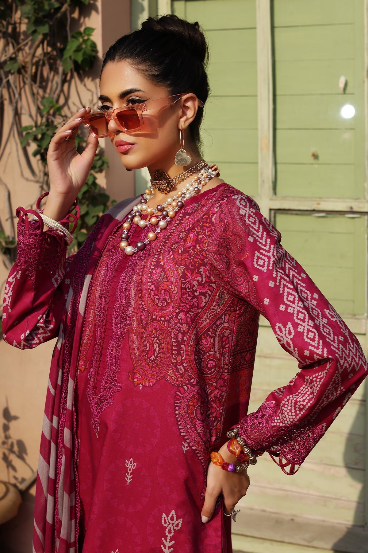 Charizma | Combination 25 | CCS-4-23 -  Charizma Ladies Clothes - Original Designer Dress - House of Maryam