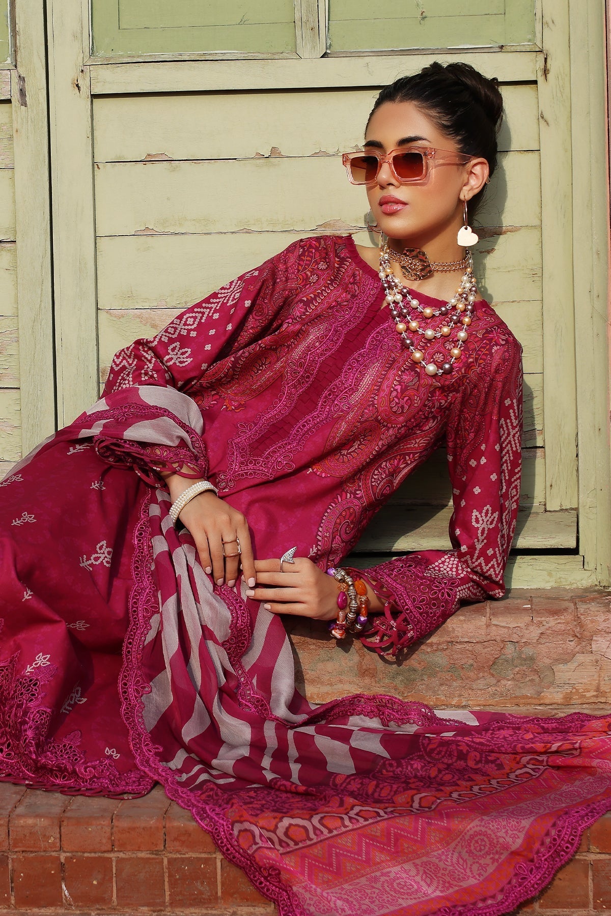 Charizma | Combination 25 | CCS-4-23 -  Charizma Ladies Clothes - Original Designer Dress - House of Maryam