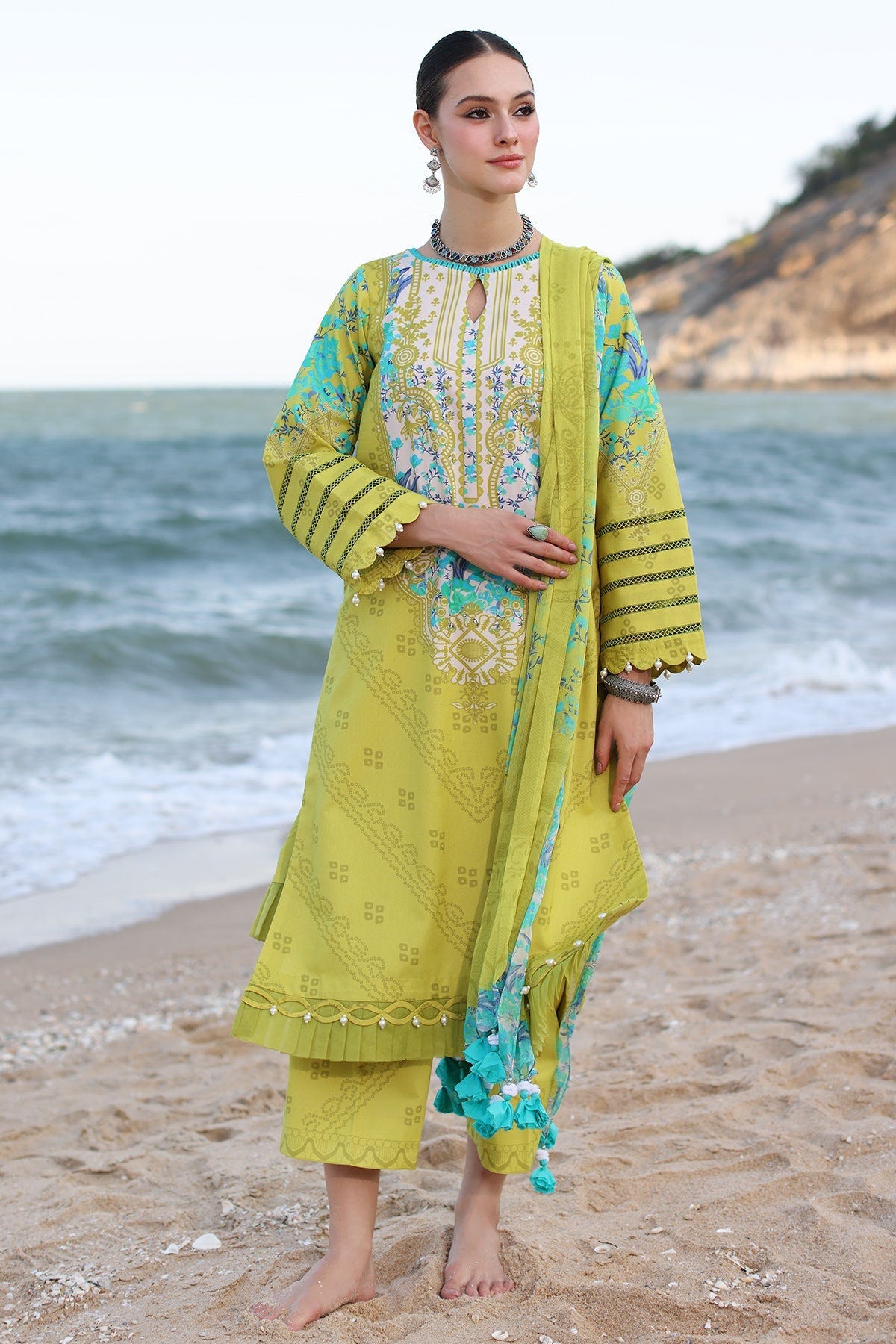 Charizma | C Prints Vol 6 | CP4-48 -  Charizma Casuals - Original Designer Dress - House of Maryam