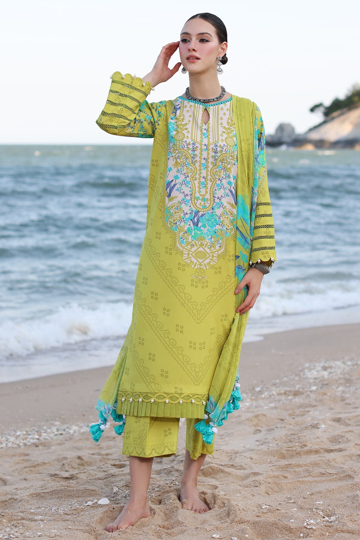 Charizma | C Prints Vol 6 | CP4-48 -  Charizma Casuals - Original Designer Dress - House of Maryam