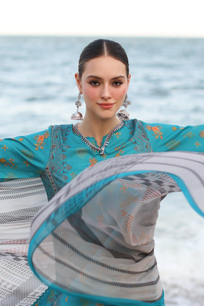 Charizma | C Prints Vol 6 | CP4-51 -  Charizma Casuals - Original Designer Dress - House of Maryam