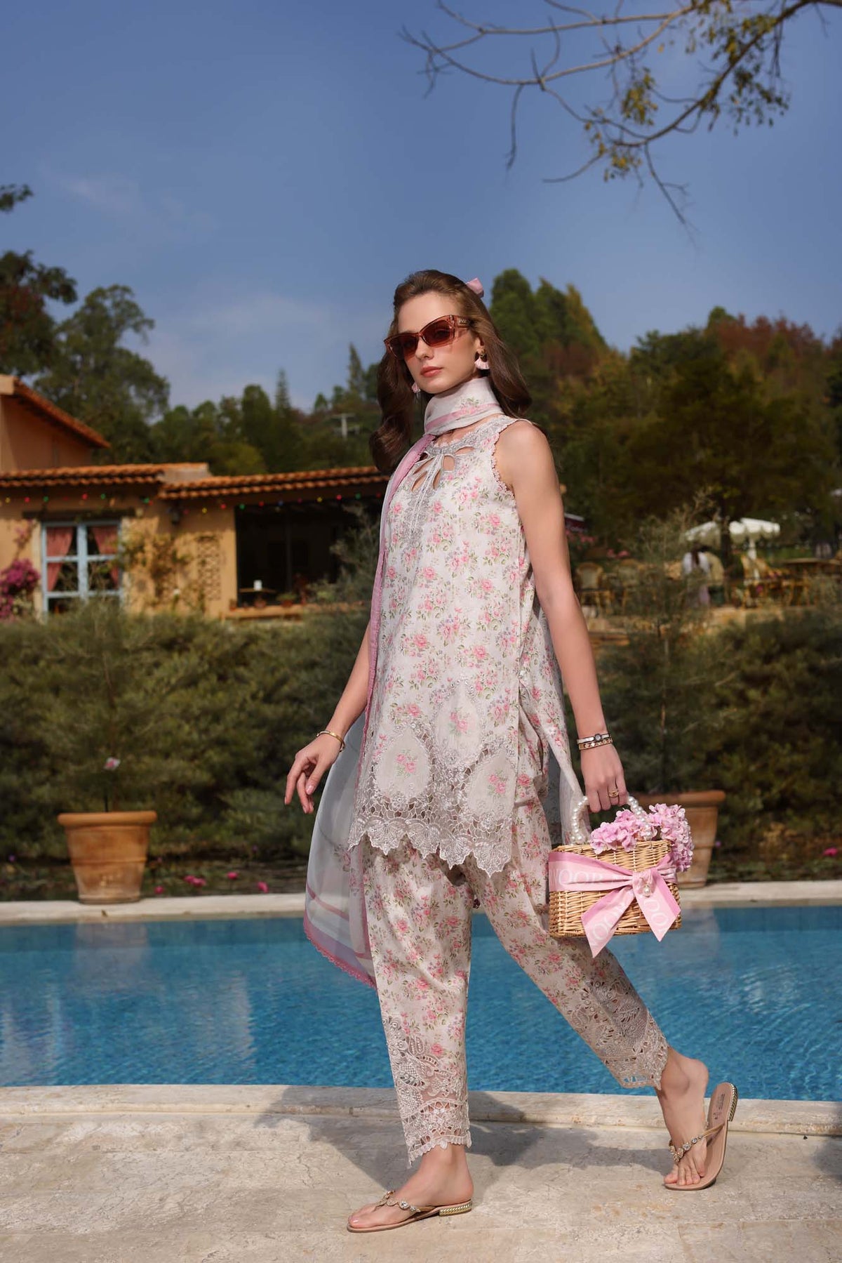 Noor by Saadia Asad | Luxe Chikankari 25 | D7-A -  Noor by Saadia Asad Ladies Clothes - Original Designer Dress - House of Maryam