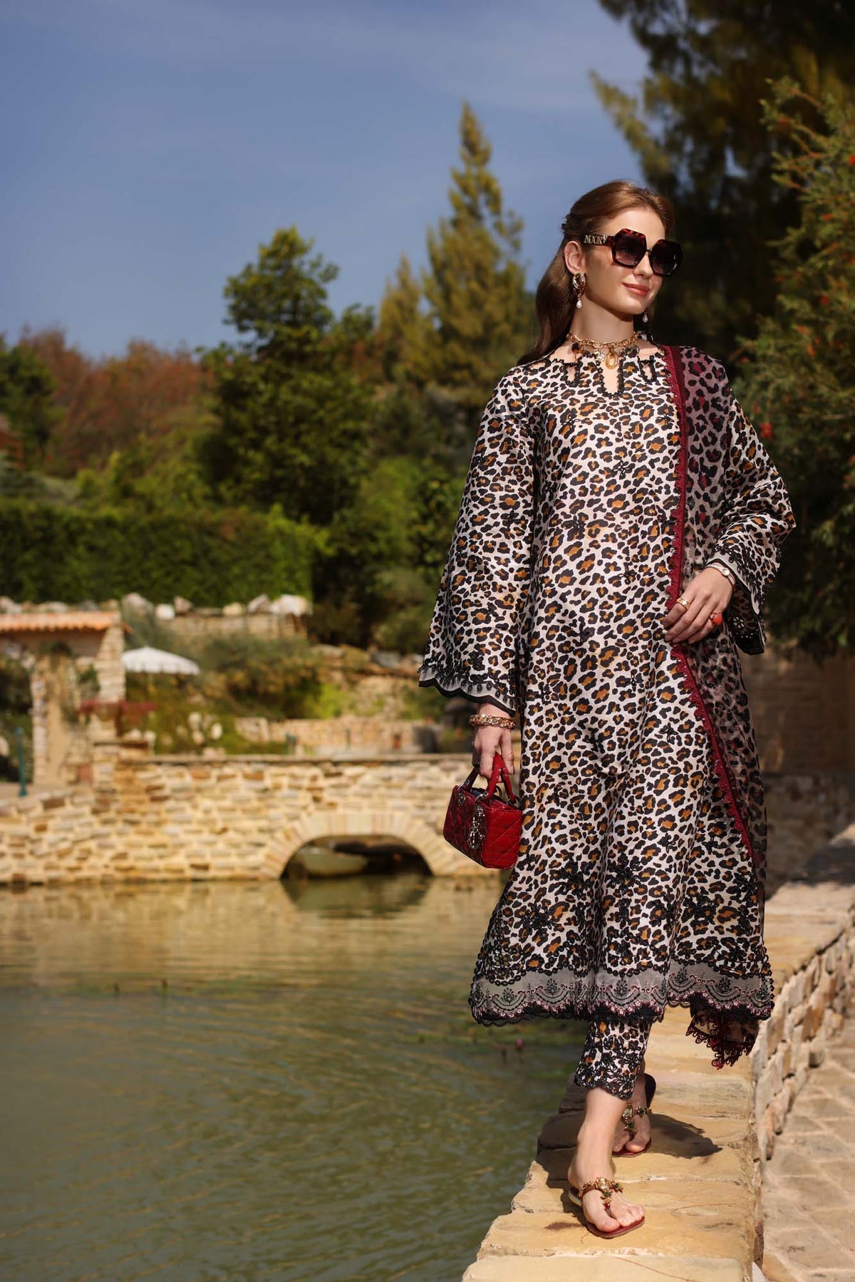 Noor by Saadia Asad | Luxe Chikankari 25 | D2-B -  Noor by Saadia Asad Ladies Clothes - Original Designer Dress - House of Maryam