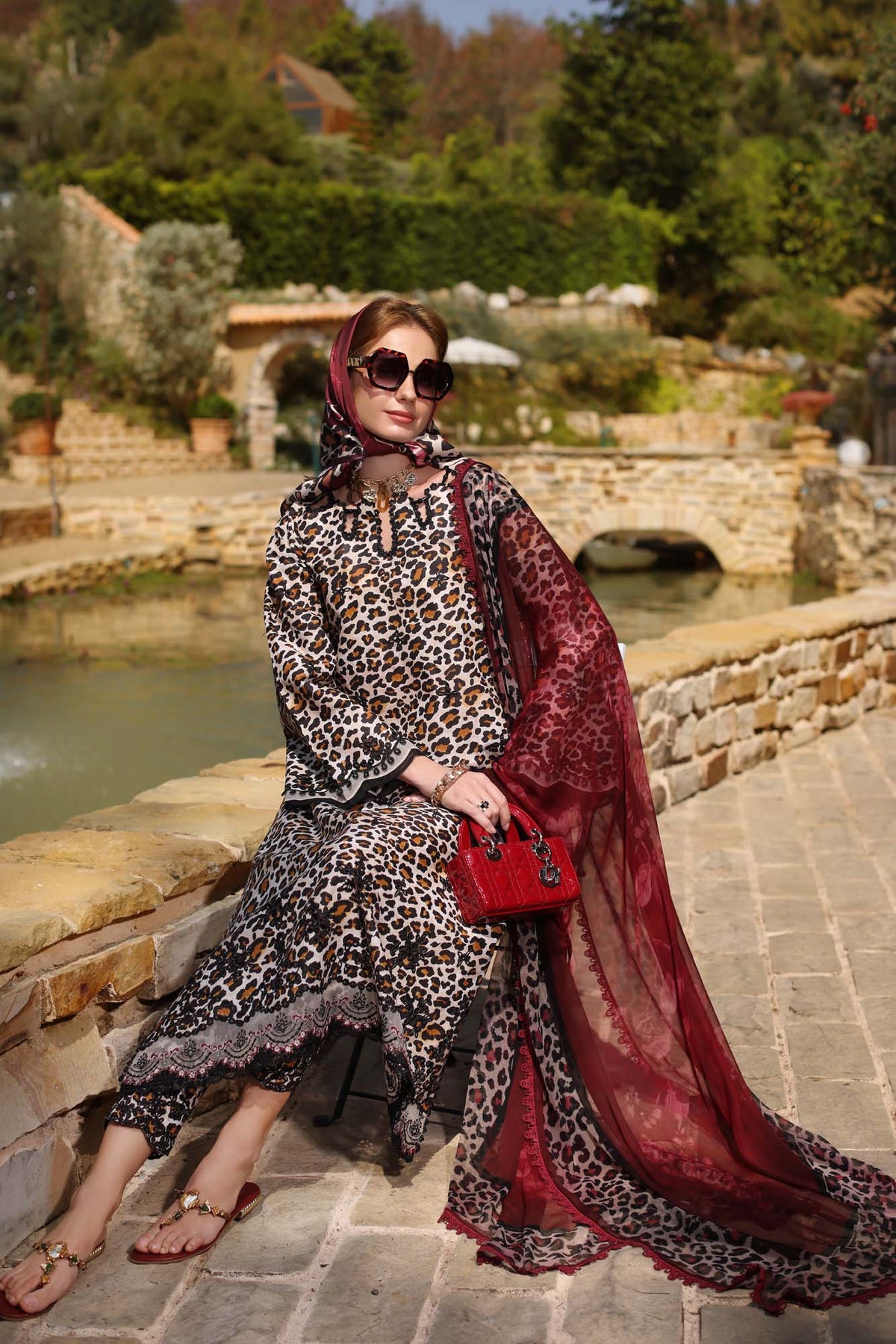Noor by Saadia Asad | Luxe Chikankari 25 | D2-B -  Noor by Saadia Asad Ladies Clothes - Original Designer Dress - House of Maryam