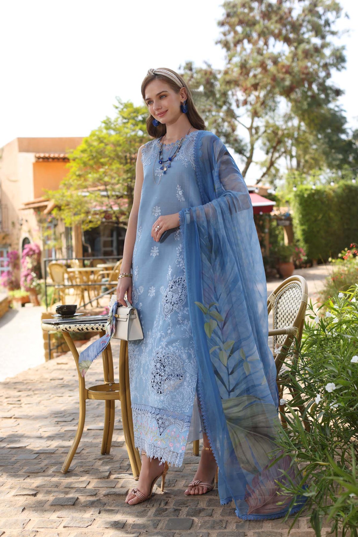 Noor by Saadia Asad | Luxe Chikankari 25 | D4-B -  Noor by Saadia Asad Ladies Clothes - Original Designer Dress - House of Maryam