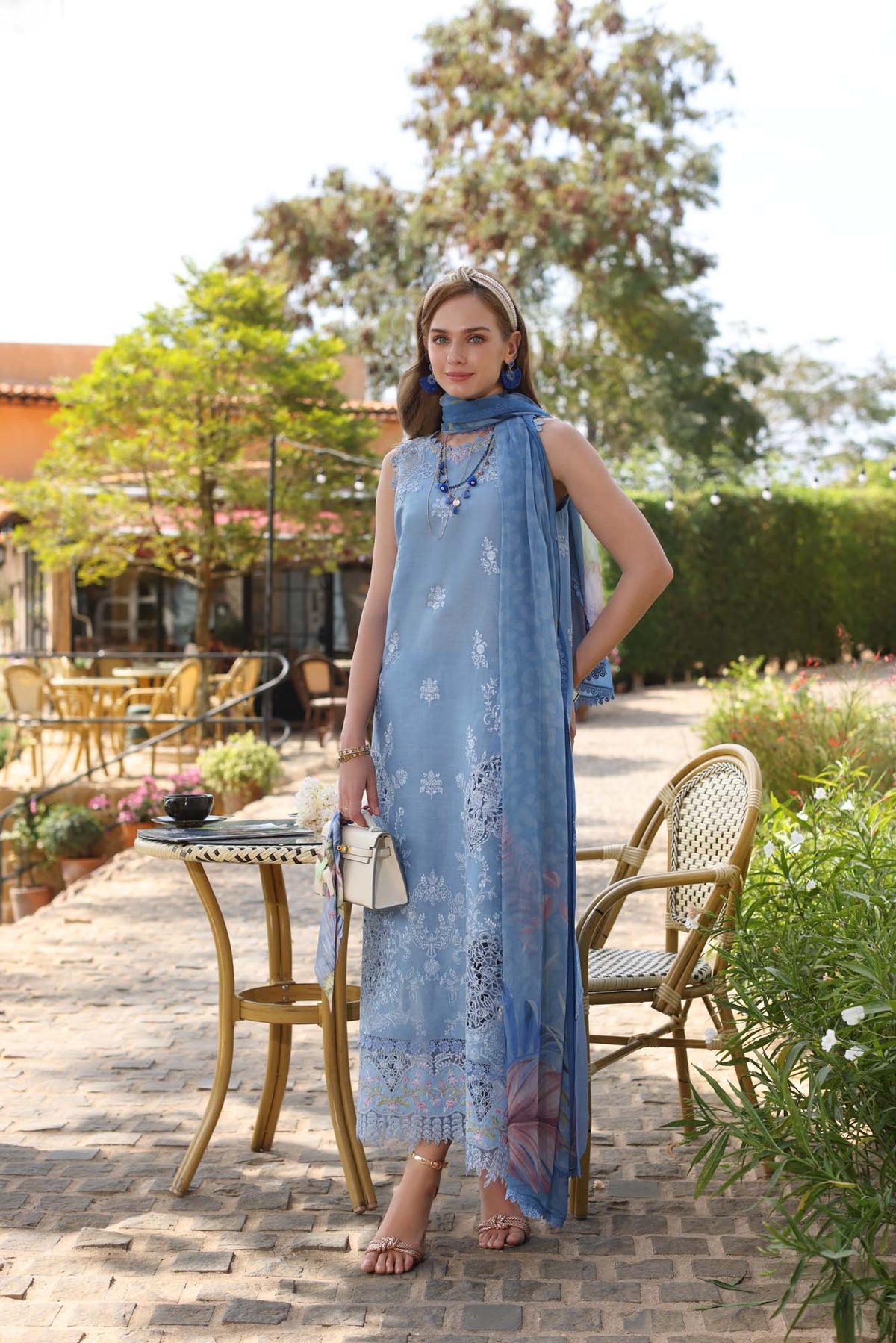 Noor by Saadia Asad | Luxe Chikankari 25 | D4-B -  Noor by Saadia Asad Ladies Clothes - Original Designer Dress - House of Maryam