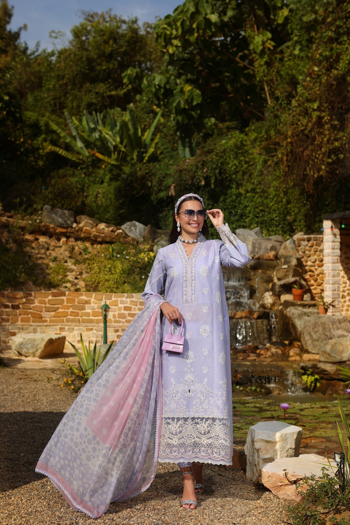 Noor by Saadia Asad | Luxe Chikankari 25 | D3-A -  Noor by Saadia Asad Ladies Clothes - Original Designer Dress - House of Maryam