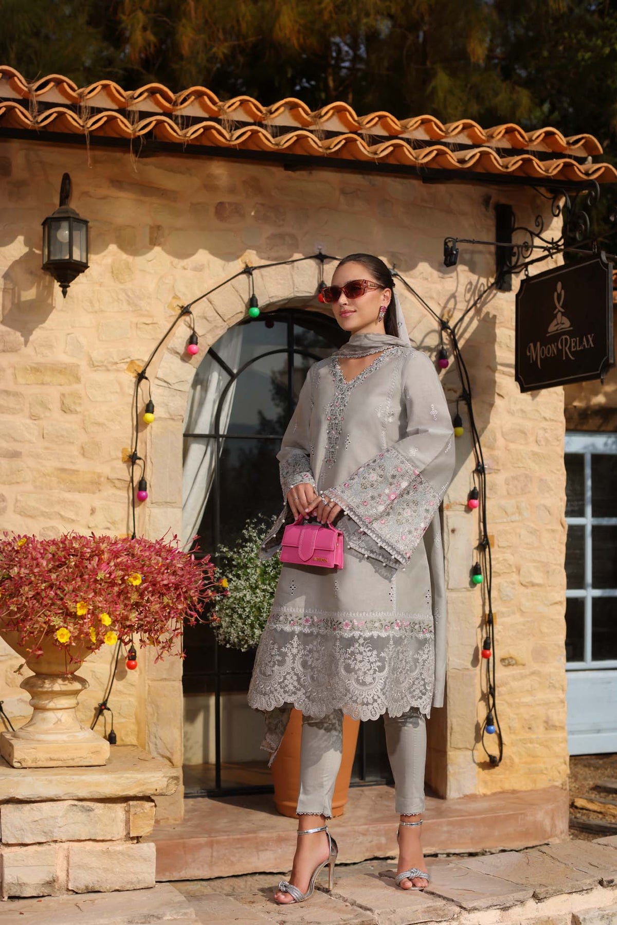 Noor by Saadia Asad | Luxe Chikankari 25 | D1-B -  Noor by Saadia Asad Ladies Clothes - Original Designer Dress - House of Maryam