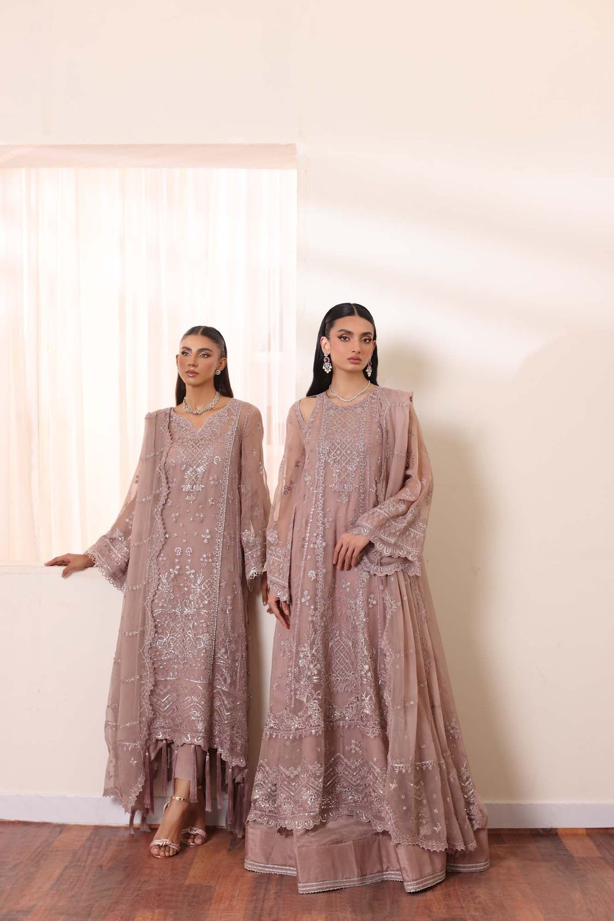 Noor by Saadia Asad | Noor Chiffon De Luxe | D7 -  Noor by Saadia Asad Formal - Original Designer Dress - House of Maryam