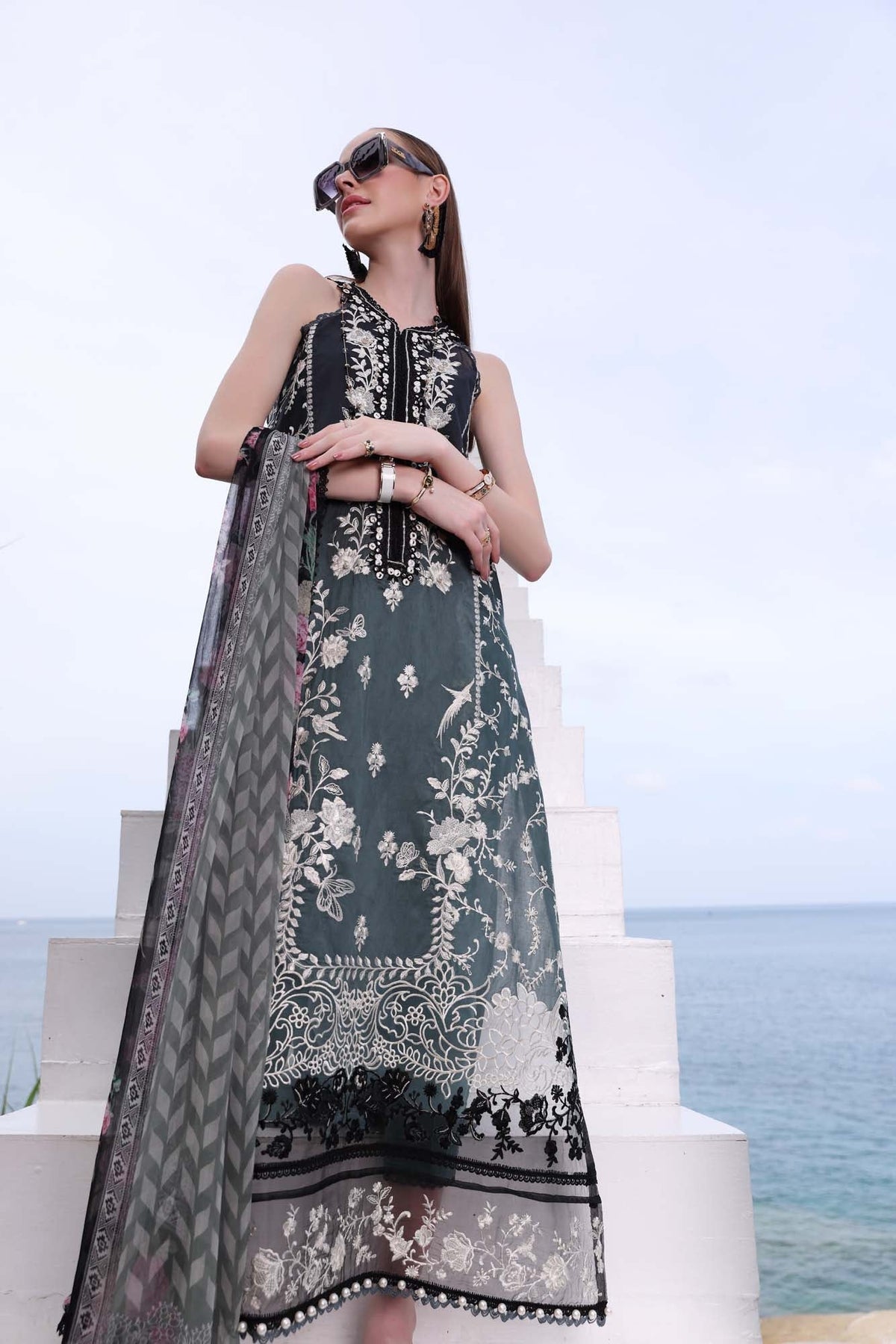 Noor by Saadia Asad | Luxe Printkari | D2-B-5
