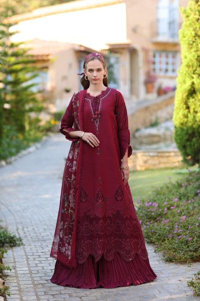 Noor by Saadia Asad | Luxe Chikankari 25 | D6-A -  Noor by Saadia Asad Ladies Clothes - Original Designer Dress - House of Maryam