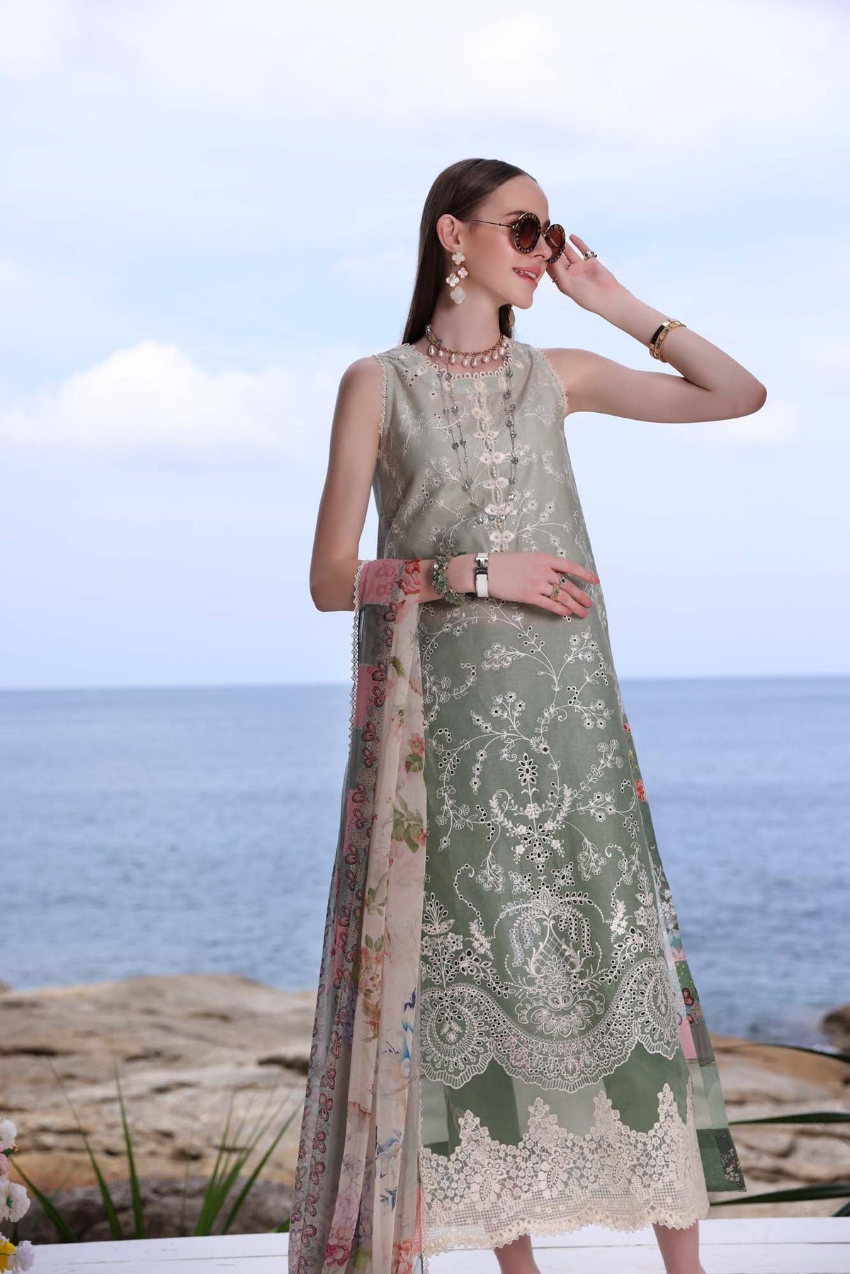 Noor by Saadia Asad | Luxe Printkari | D1-A-2