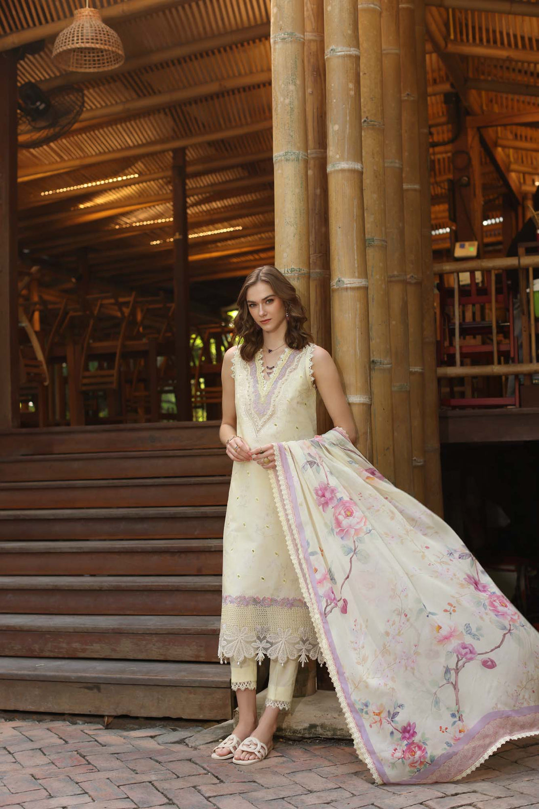 Noor by Saadia Asad | Eid Luxe Printedkari | D9-A -  Noor by Saadia Asad Ladies Clothes -  House of Maryam