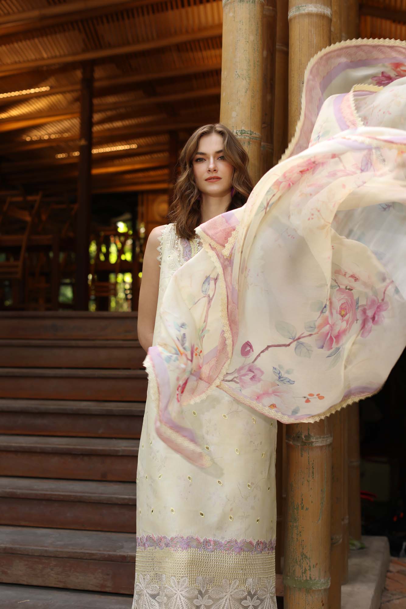 Noor by Saadia Asad | Eid Luxe Printedkari | D9-A -  Noor by Saadia Asad Ladies Clothes -  House of Maryam
