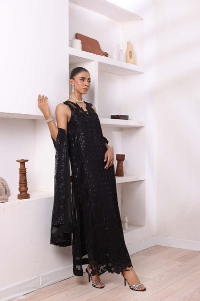 Noor by Saadia Asad | Noor Chiffon De Luxe | D4 -  Noor by Saadia Asad Formal - Original Designer Dress - House of Maryam
