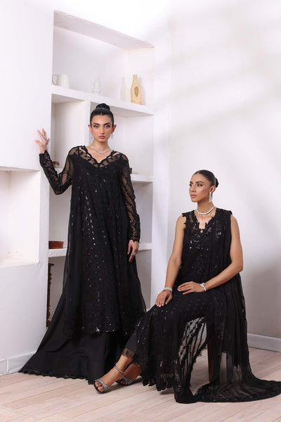 Noor by Saadia Asad | Noor Chiffon De Luxe | D4 -  Noor by Saadia Asad Formal - Original Designer Dress - House of Maryam