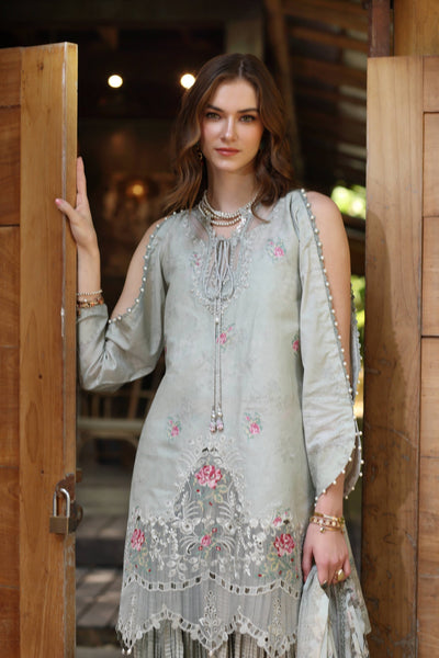 Noor by Saadia Asad | Eid Luxe Printedkari | D2-A -  Noor by Saadia Asad Ladies Clothes - Original Designer Dress - House of Maryam
