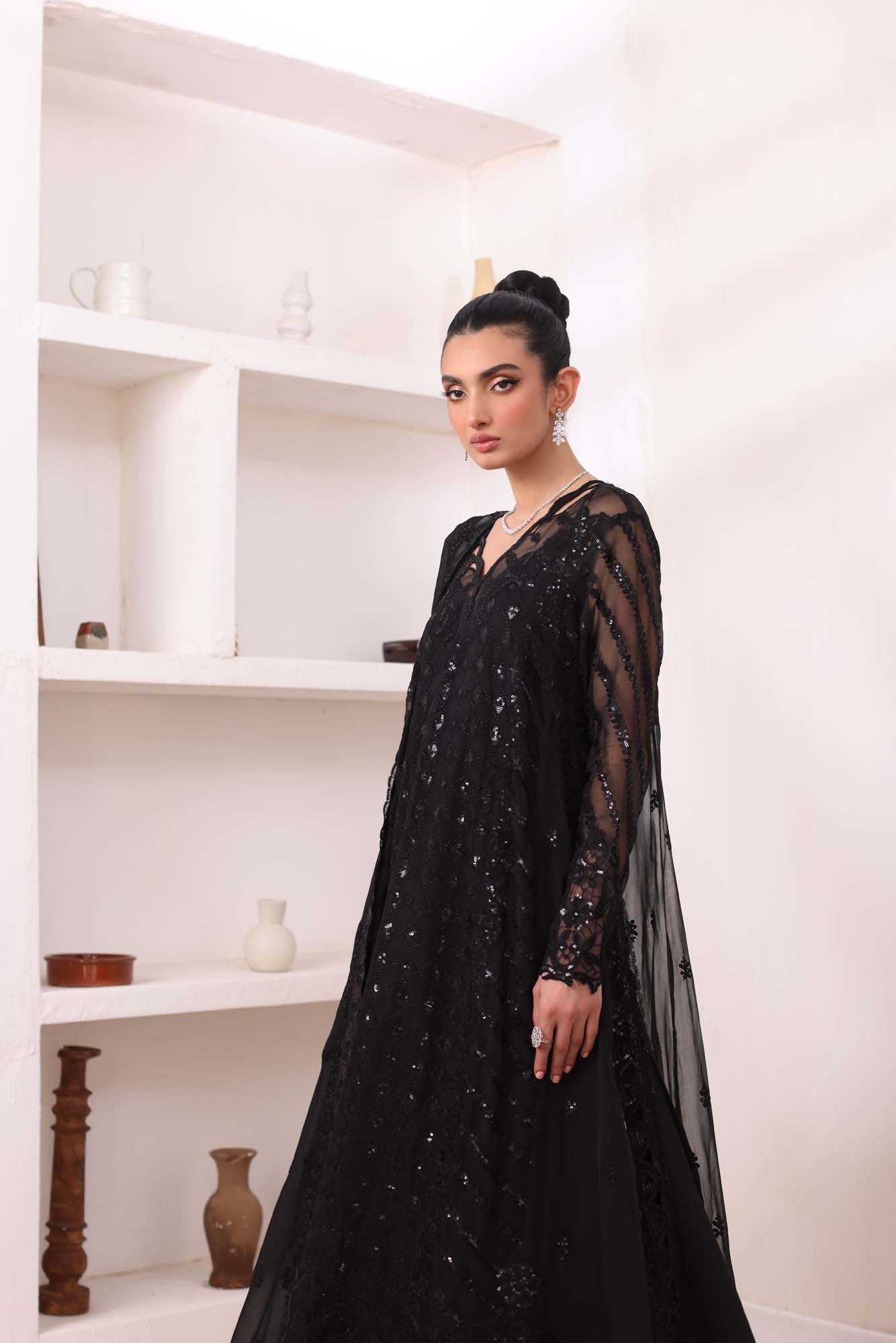 Noor by Saadia Asad | Noor Chiffon De Luxe | D4 by Designer Noor by Saadia Asad - House of Maryam - Pakistani Designer Ethnic Wear in {{ shop.shopifyCountryName }}