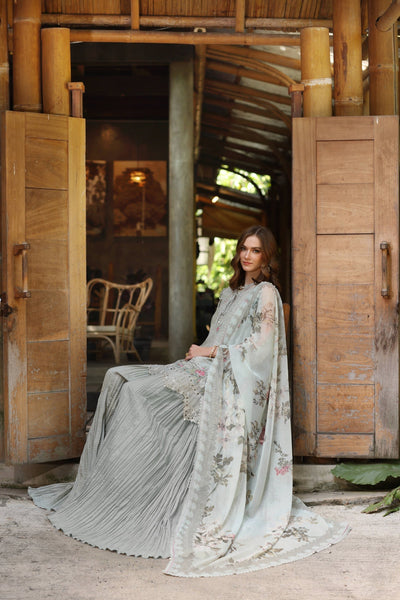 Noor by Saadia Asad | Eid Luxe Printedkari | D2-A -  Noor by Saadia Asad Ladies Clothes - Original Designer Dress - House of Maryam