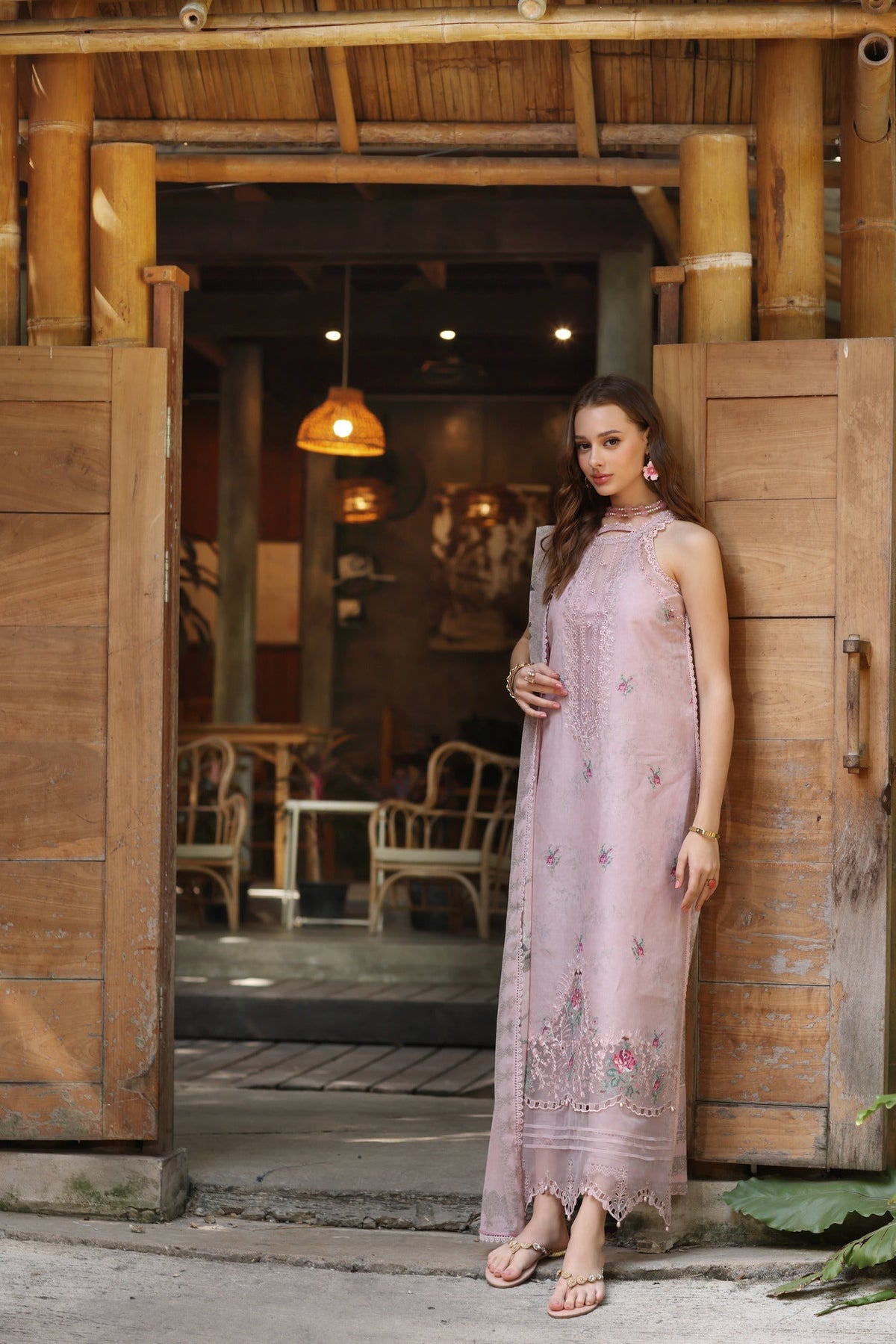 Noor by Saadia Asad | Eid Luxe Printedkari | D2-B -  Noor by Saadia Asad Ladies Clothes - Original Designer Dress - House of Maryam